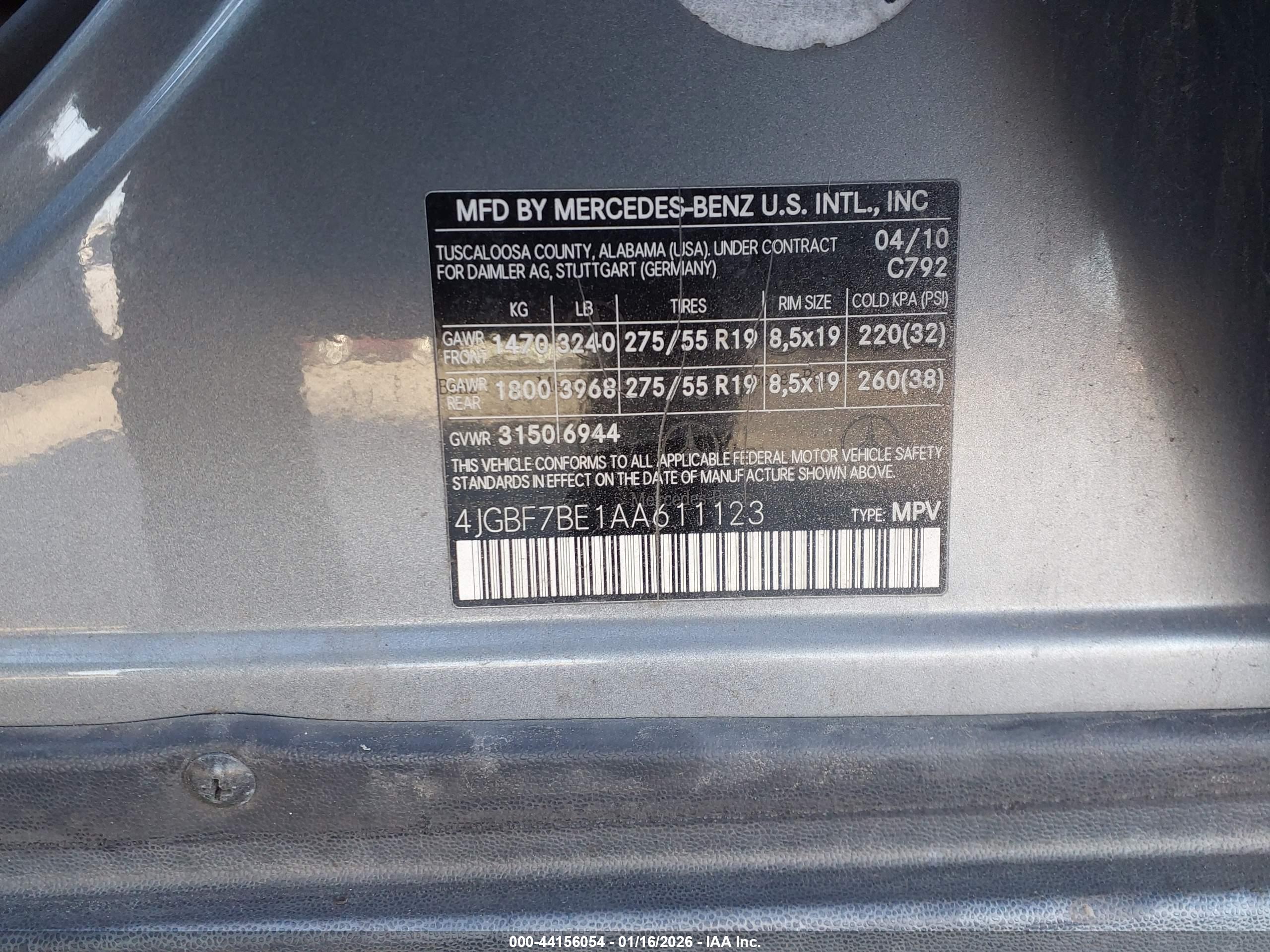 MERCEDES-BENZ GL image 9