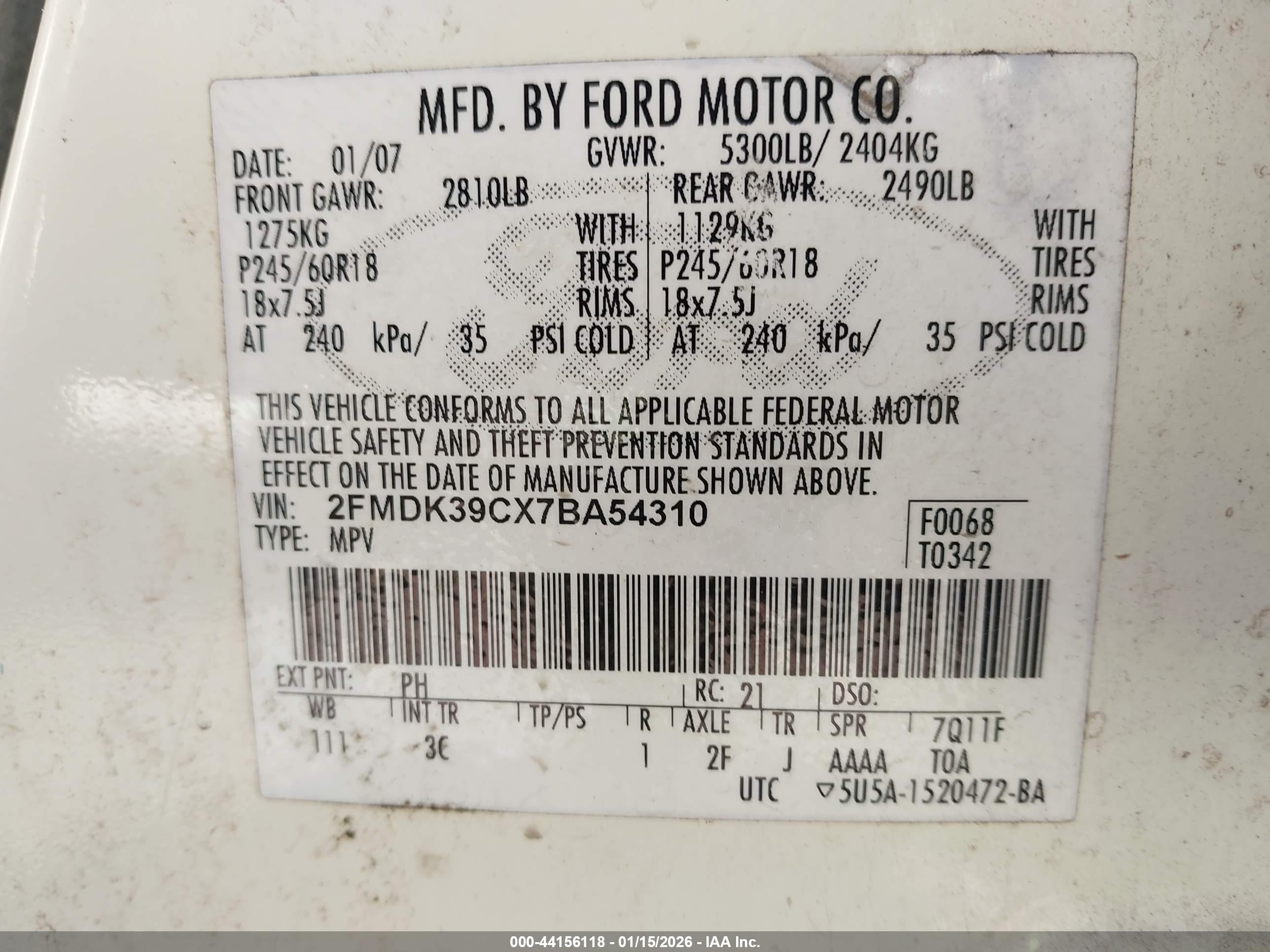 FORD EDGE image 9