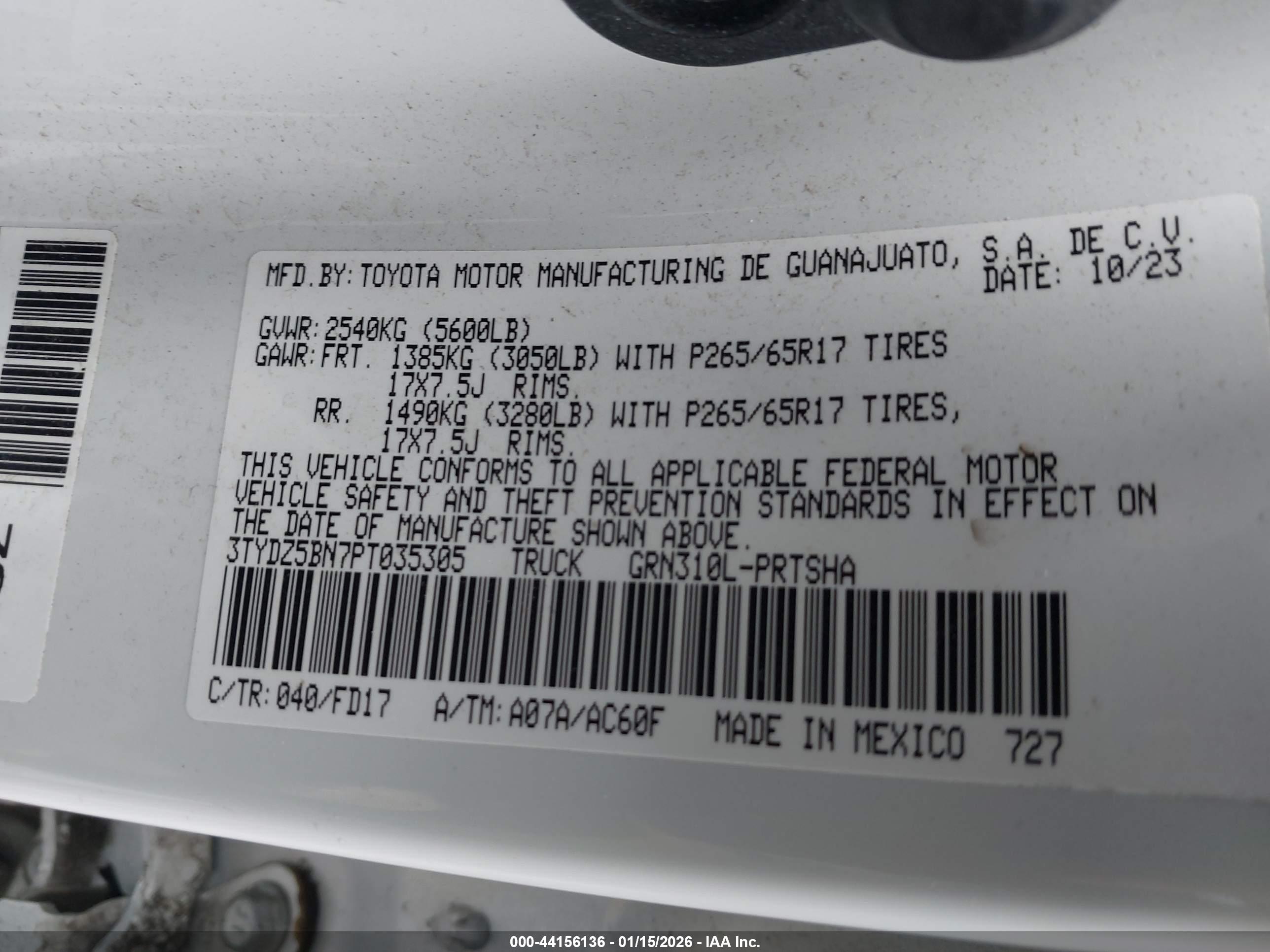 TOYOTA TACOMA image 9