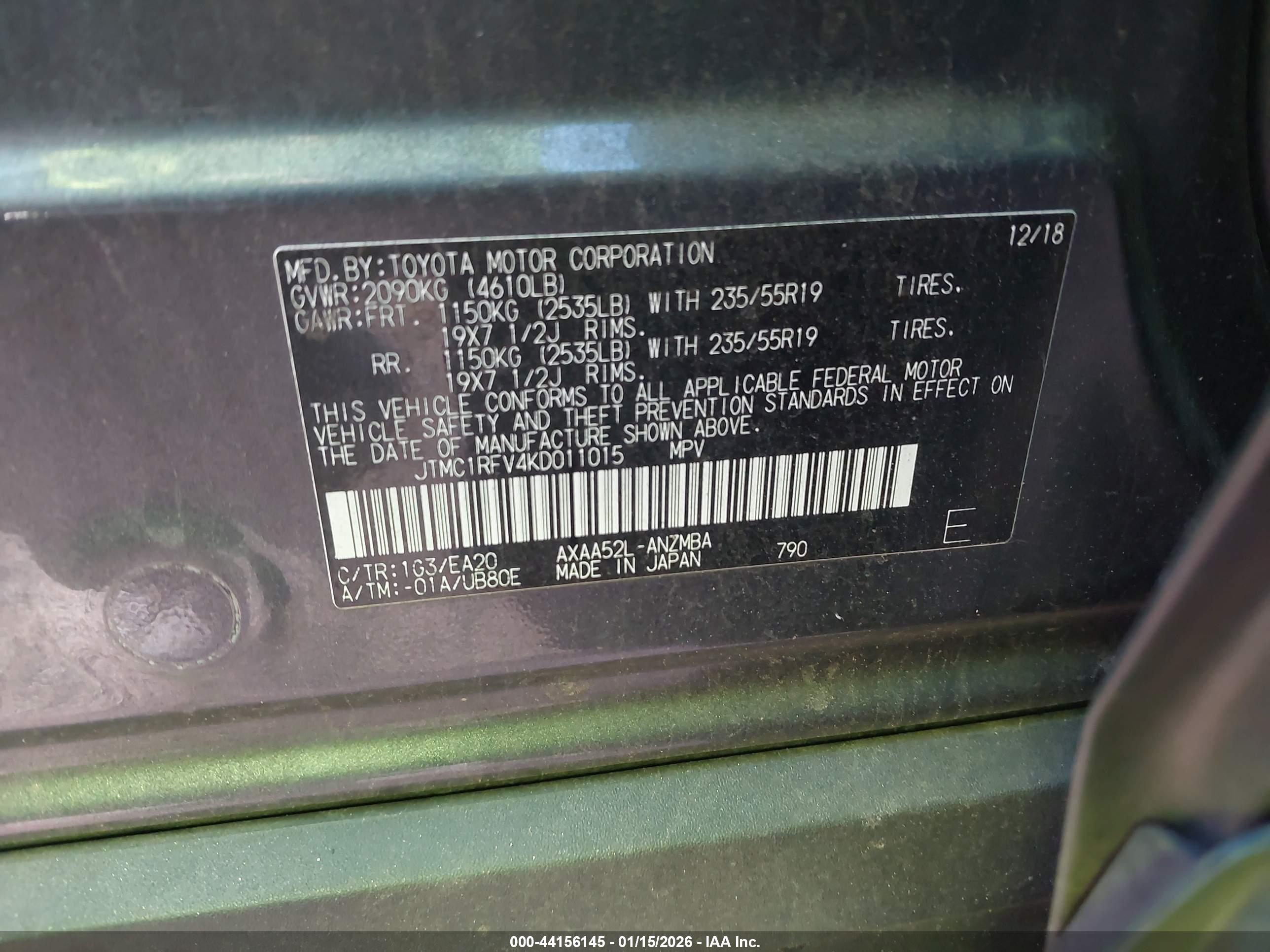 TOYOTA RAV4 image 9