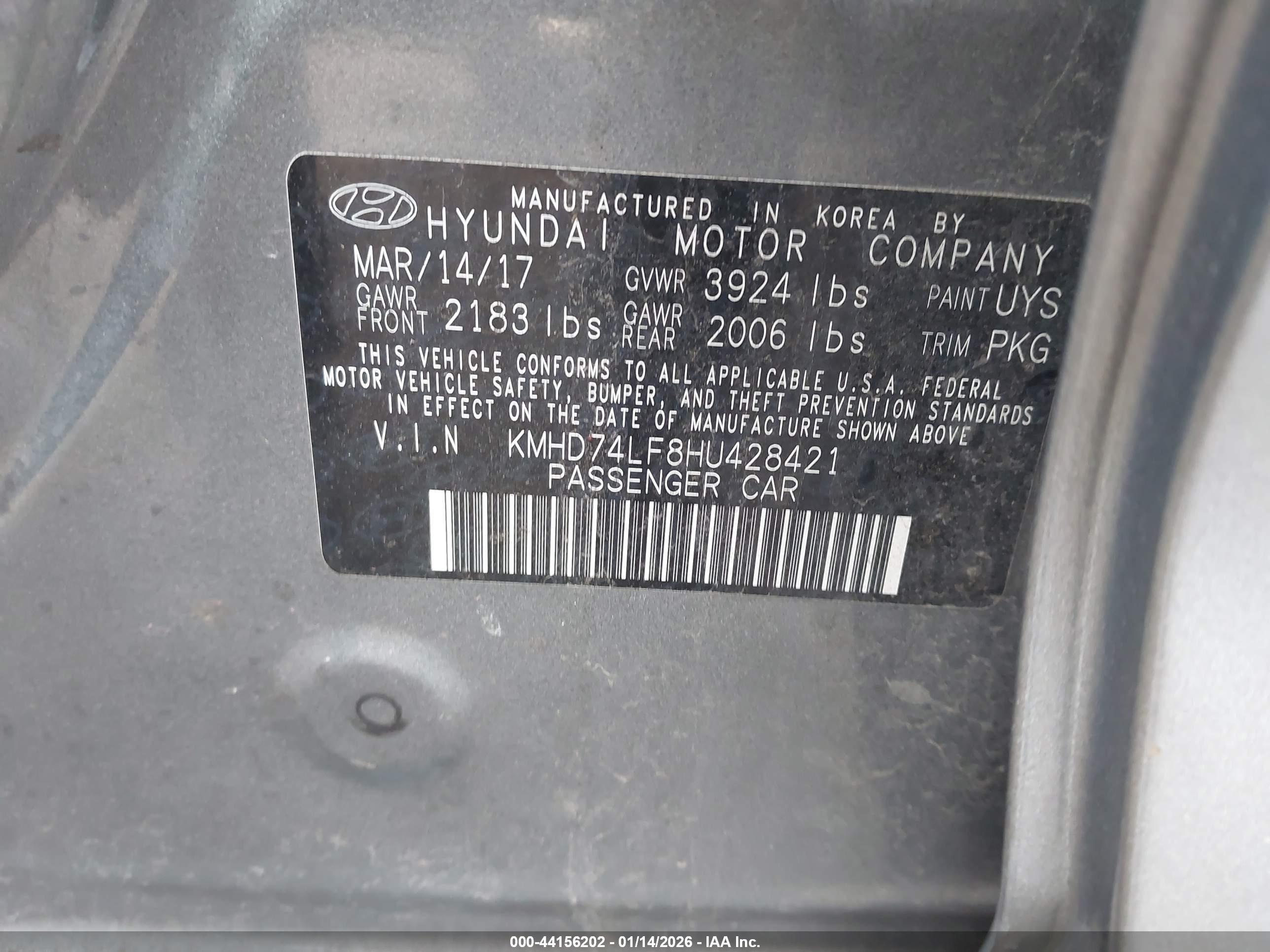 HYUNDAI ELANTRA image 9