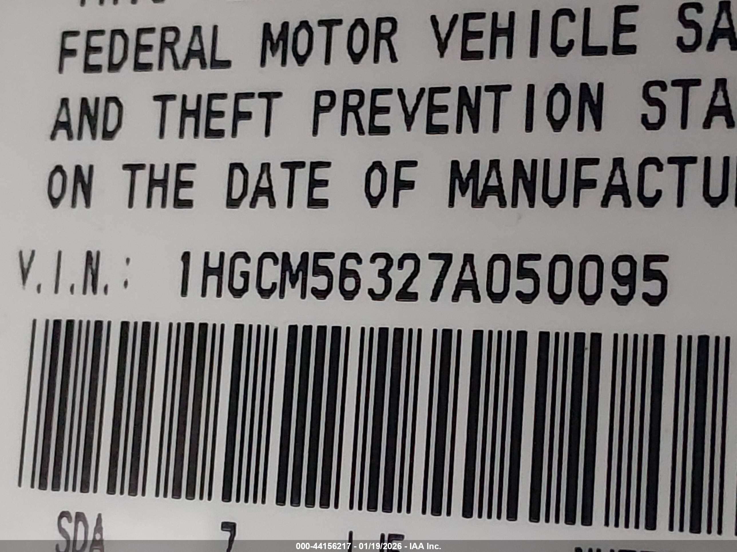 HONDA ACCORD image 9