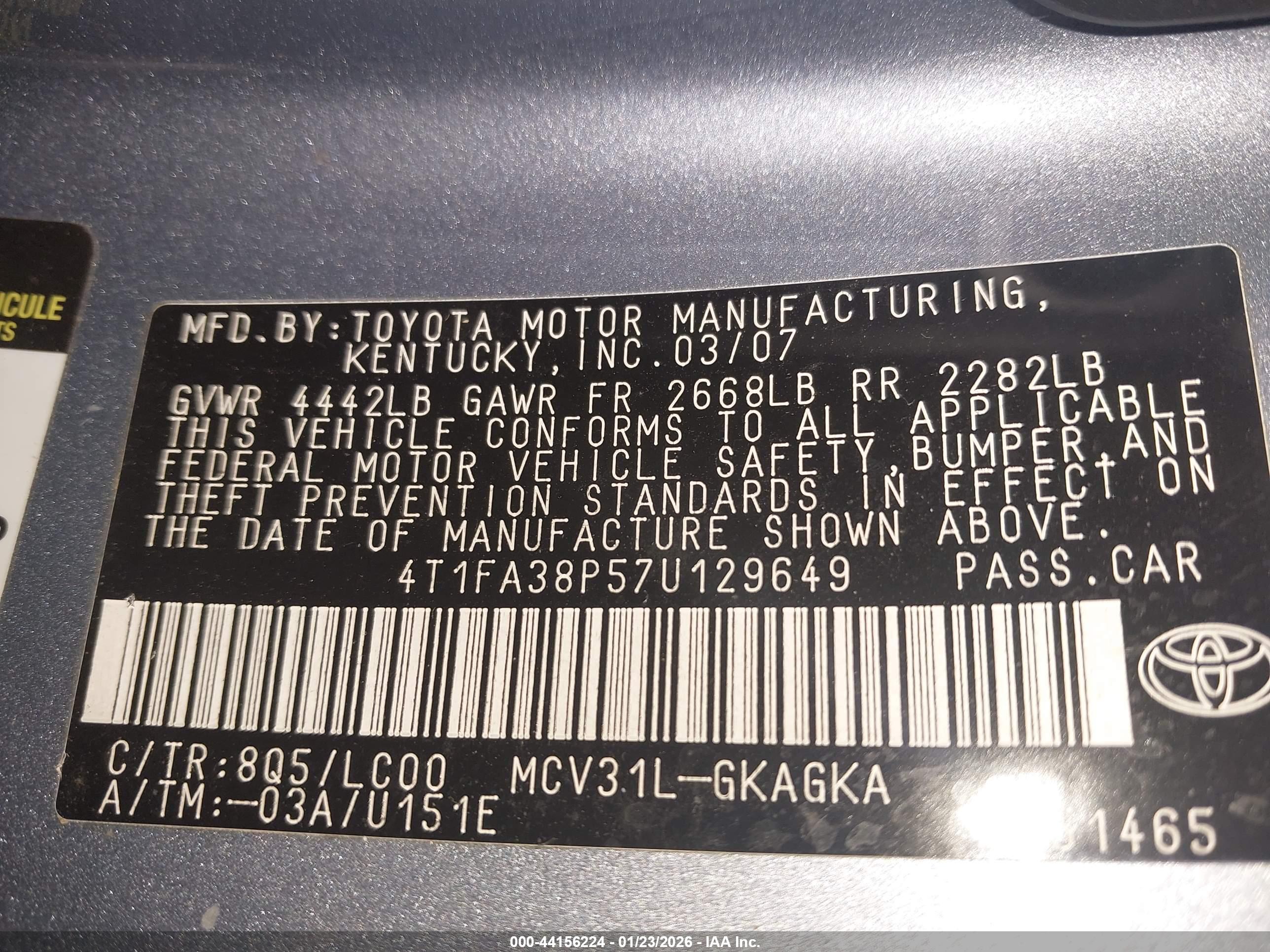TOYOTA CAMRY image 9