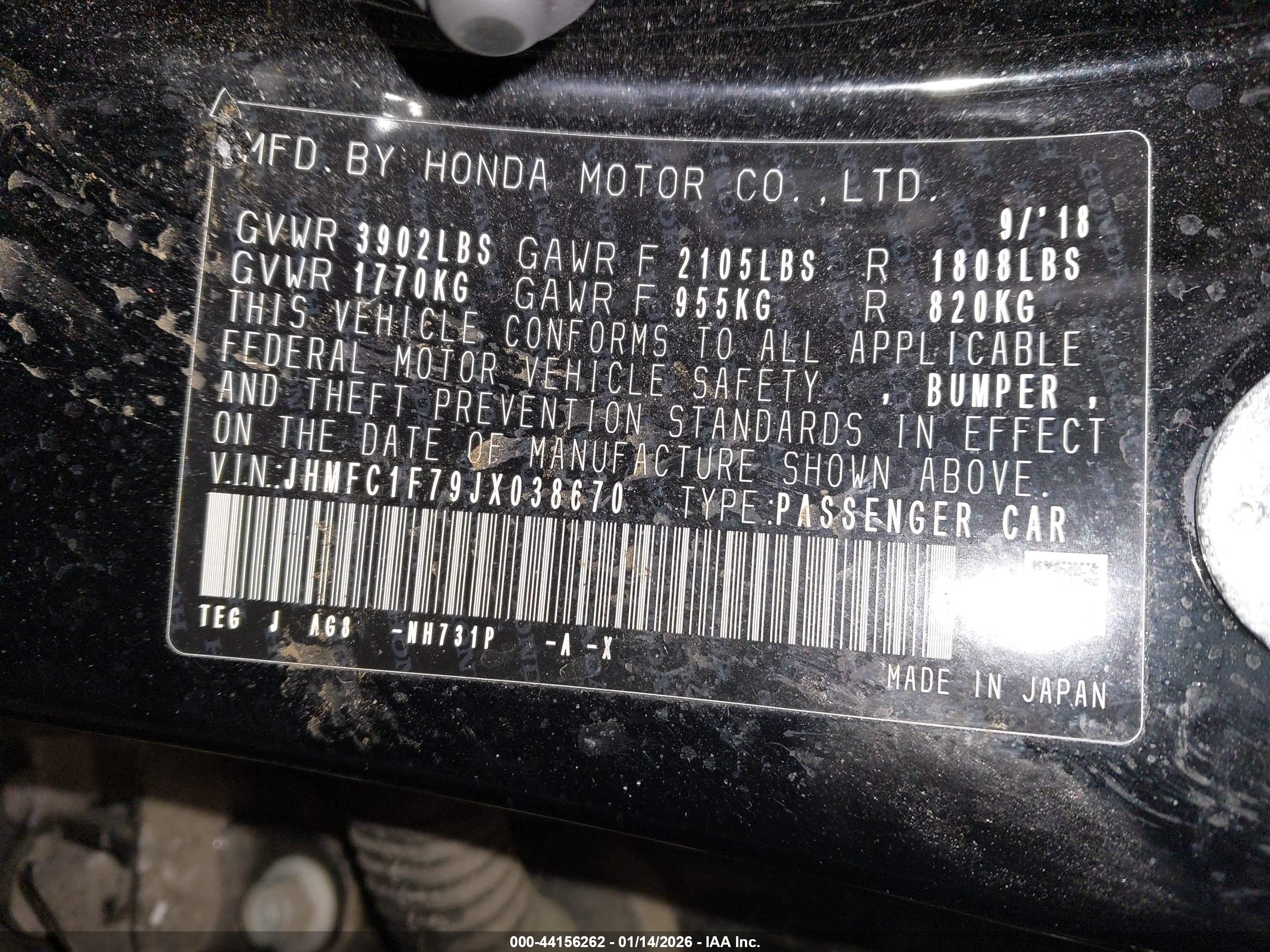 HONDA CIVIC image 9