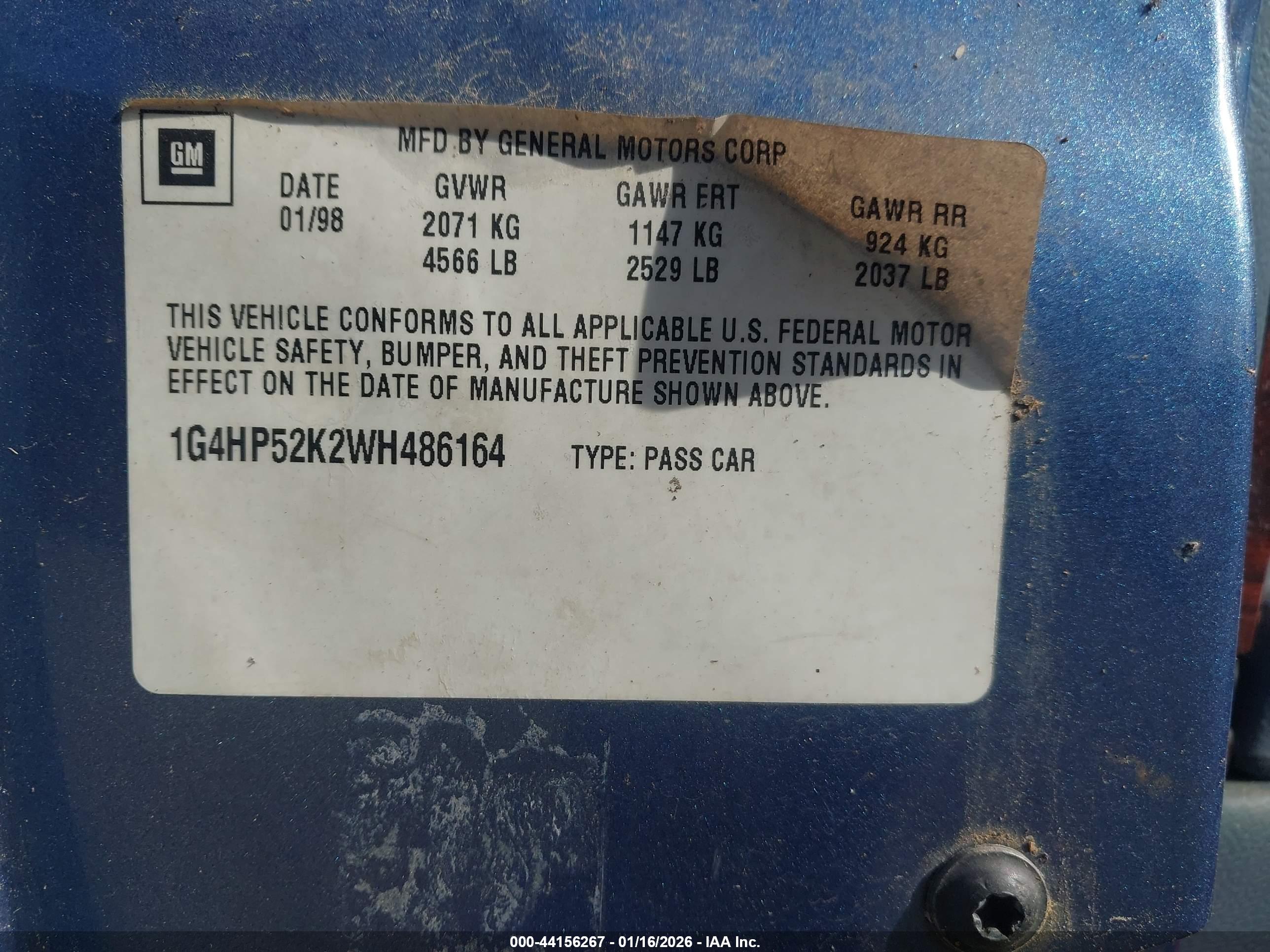 BUICK LESABRE image 9
