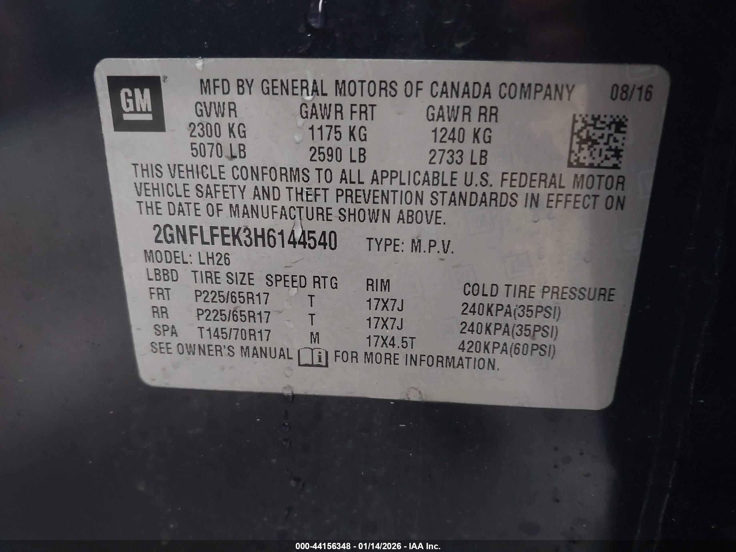 CHEVROLET EQUINOX image 9