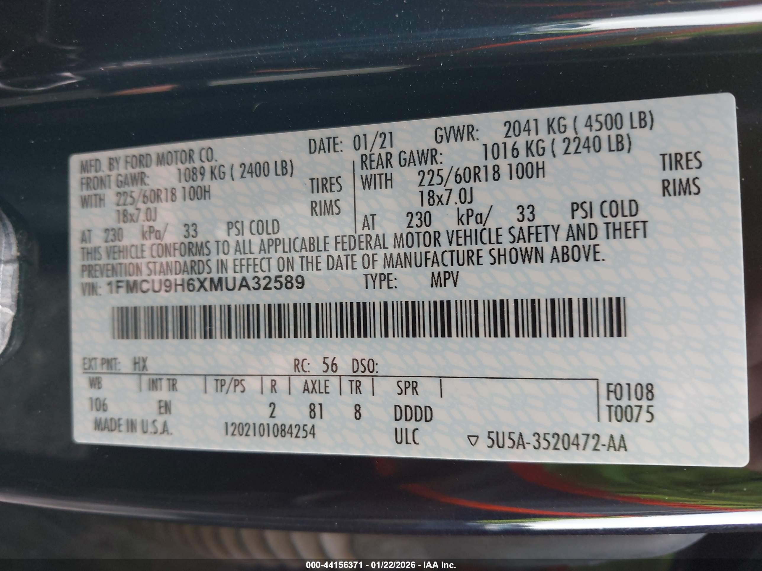 FORD ESCAPE image 9
