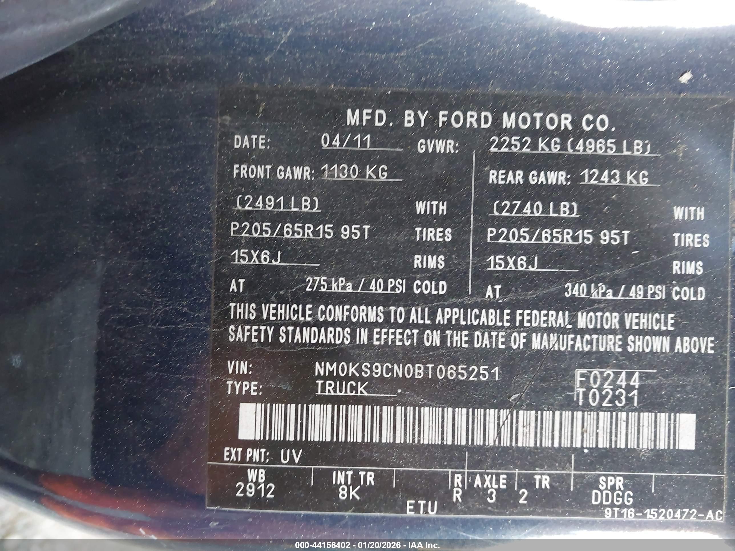 FORD TRANSIT image 9