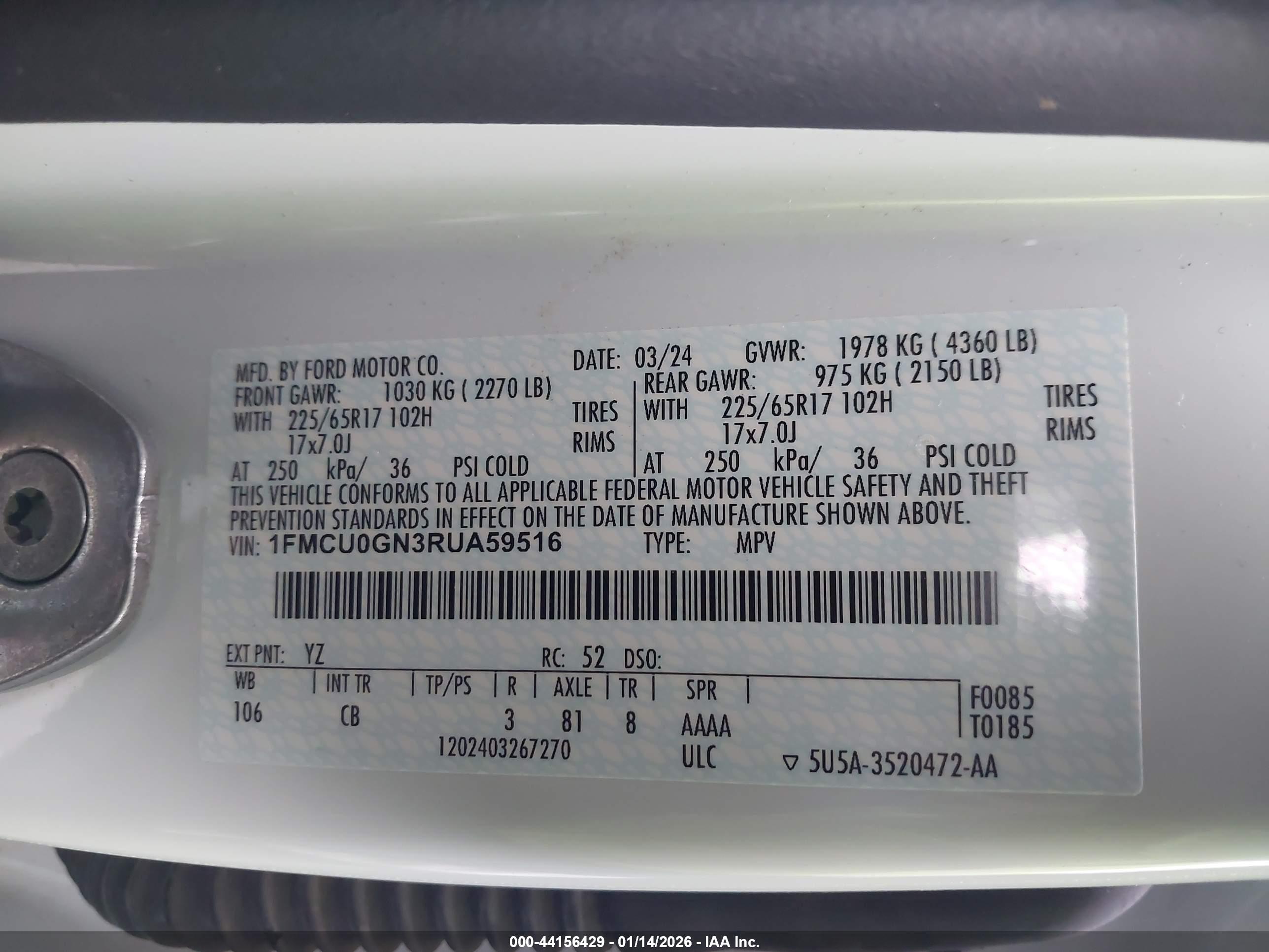 FORD ESCAPE image 9