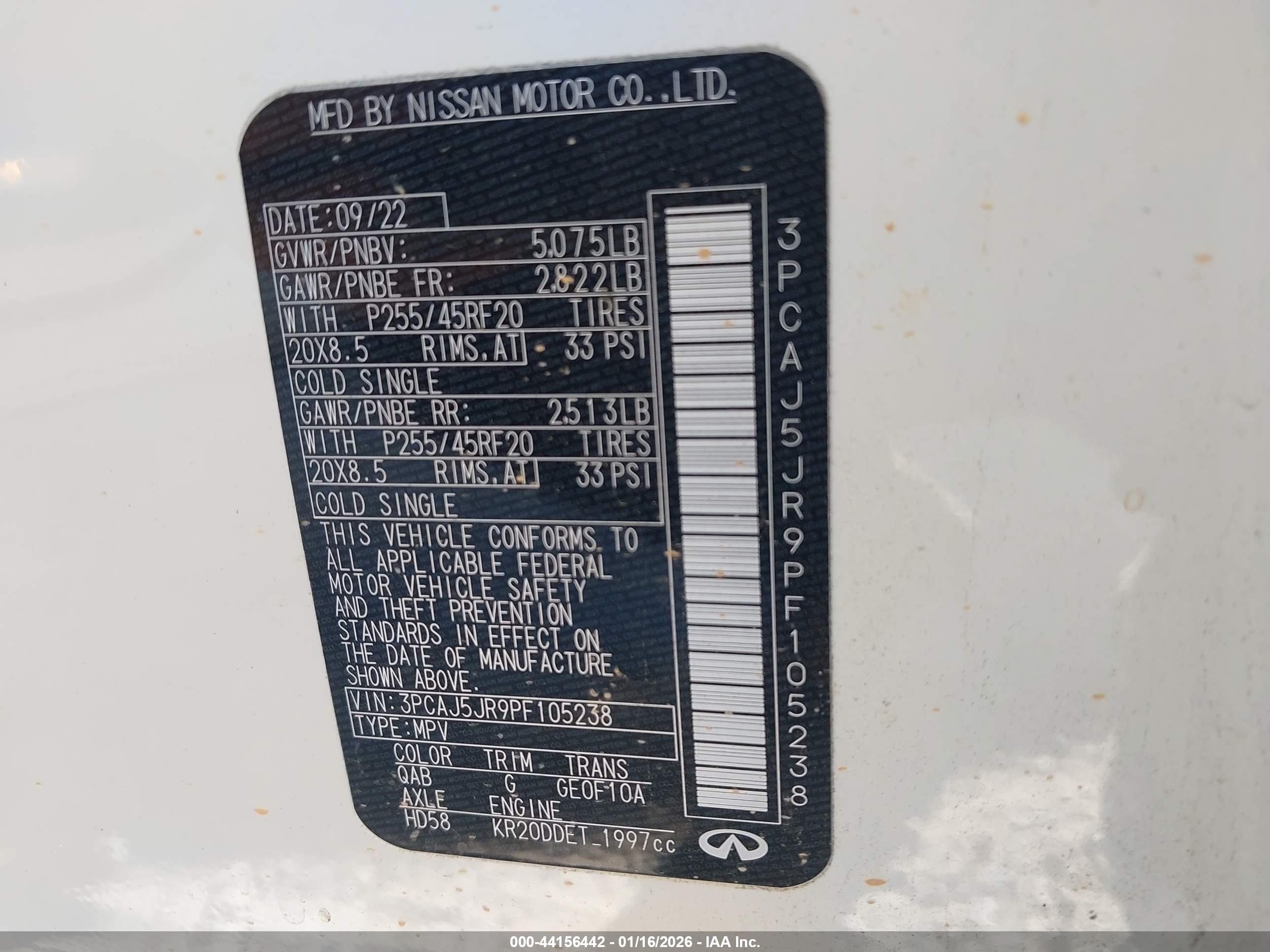INFINITI QX55 image 9