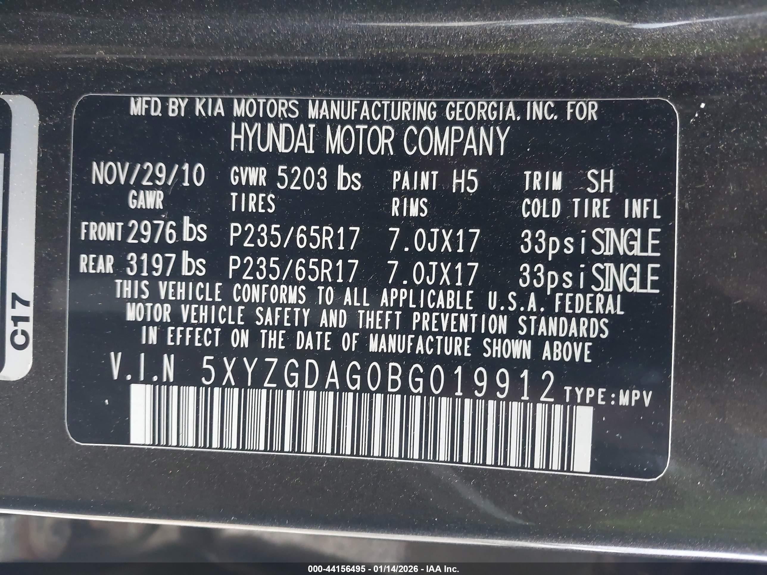 HYUNDAI SANTA image 9