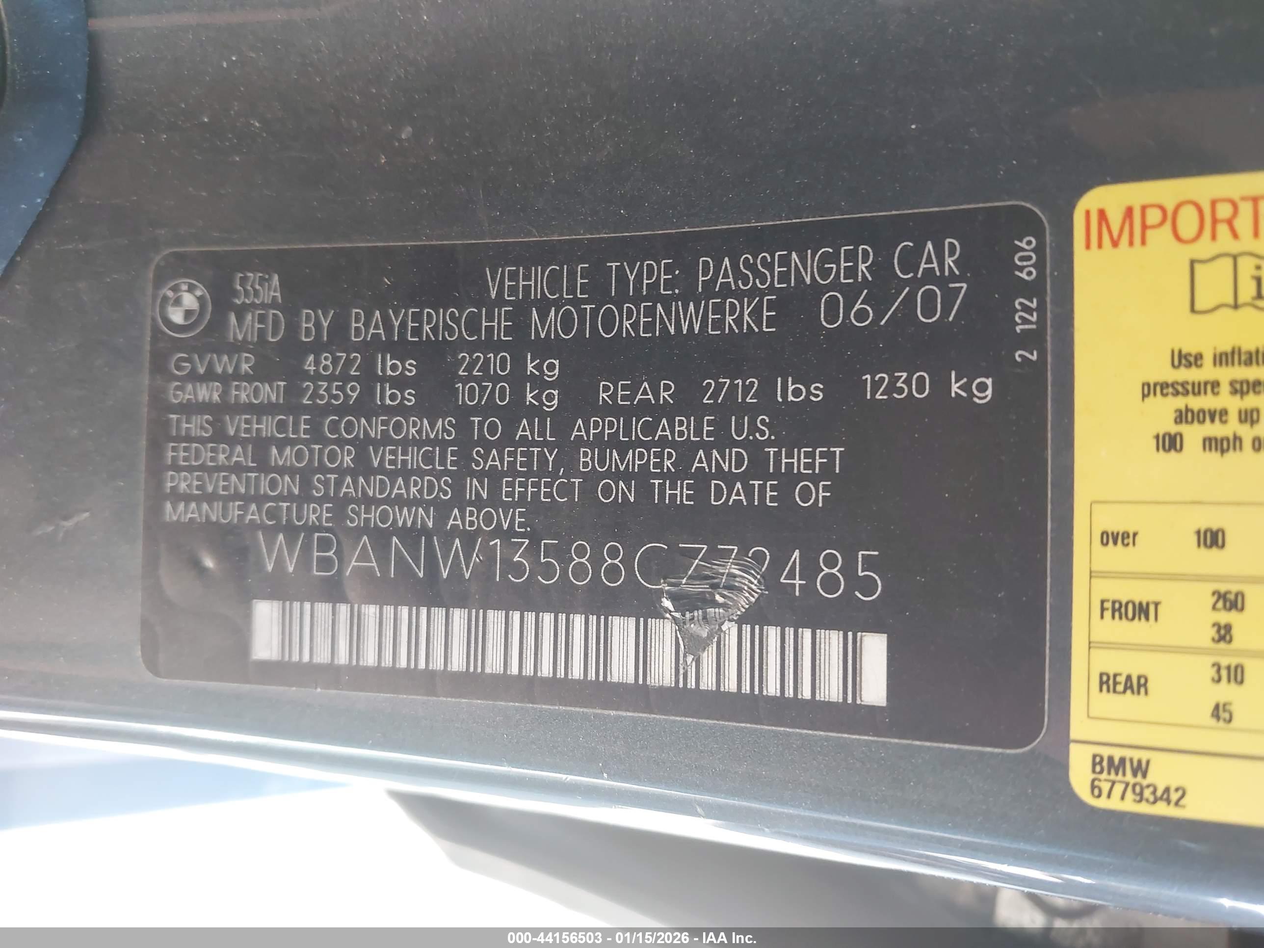 BMW 535I image 9