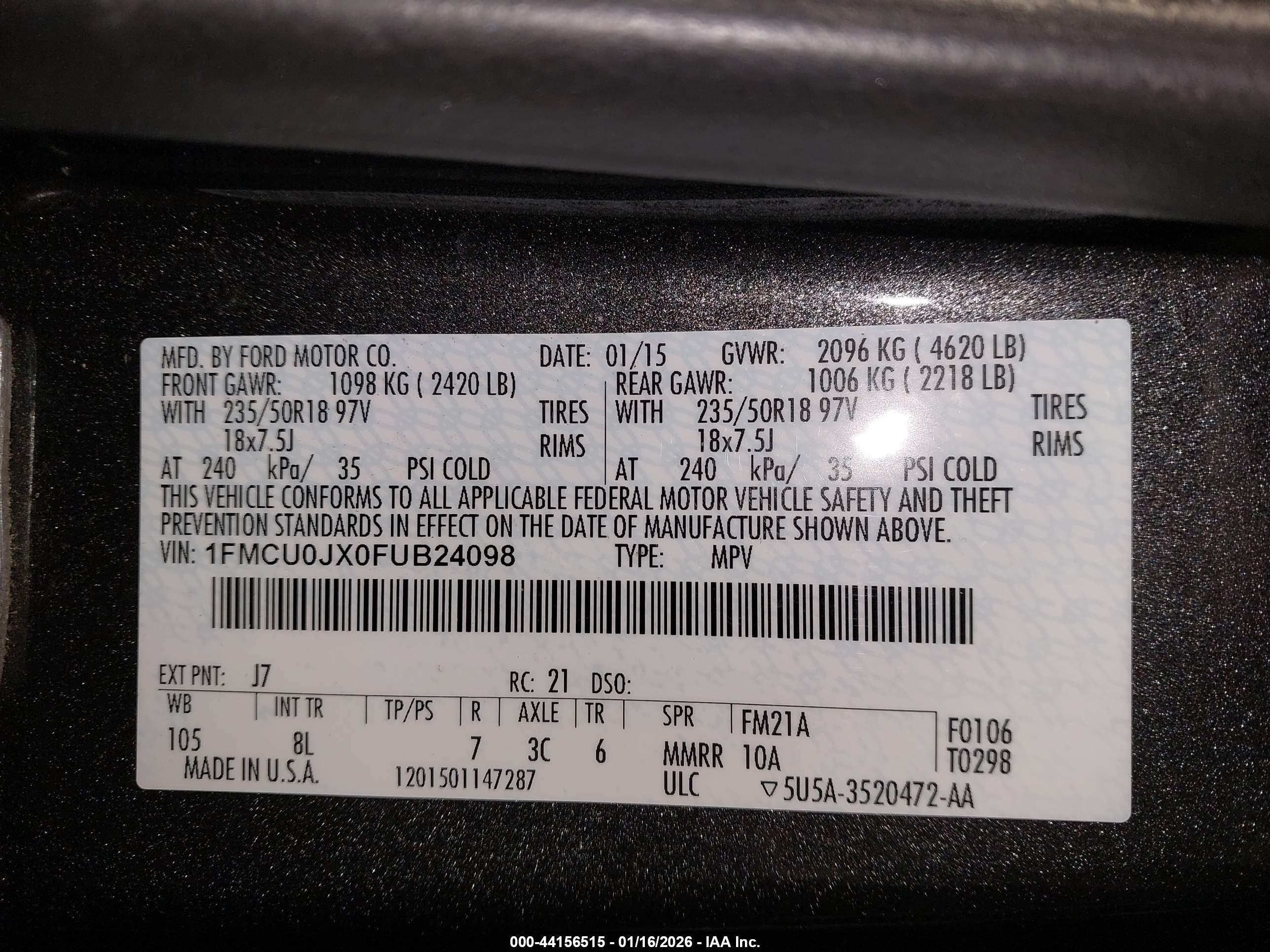 FORD ESCAPE image 9