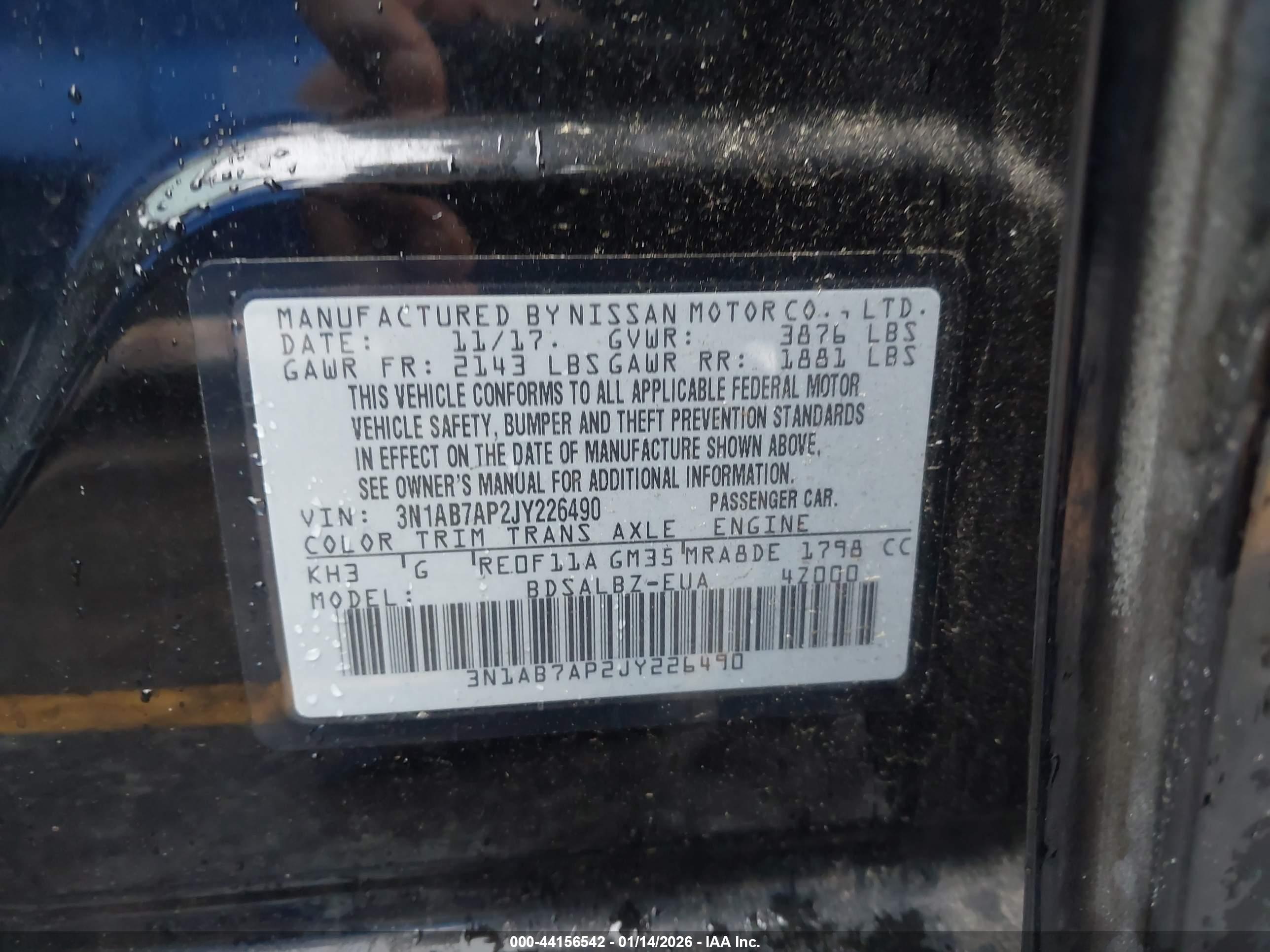 NISSAN SENTRA image 9