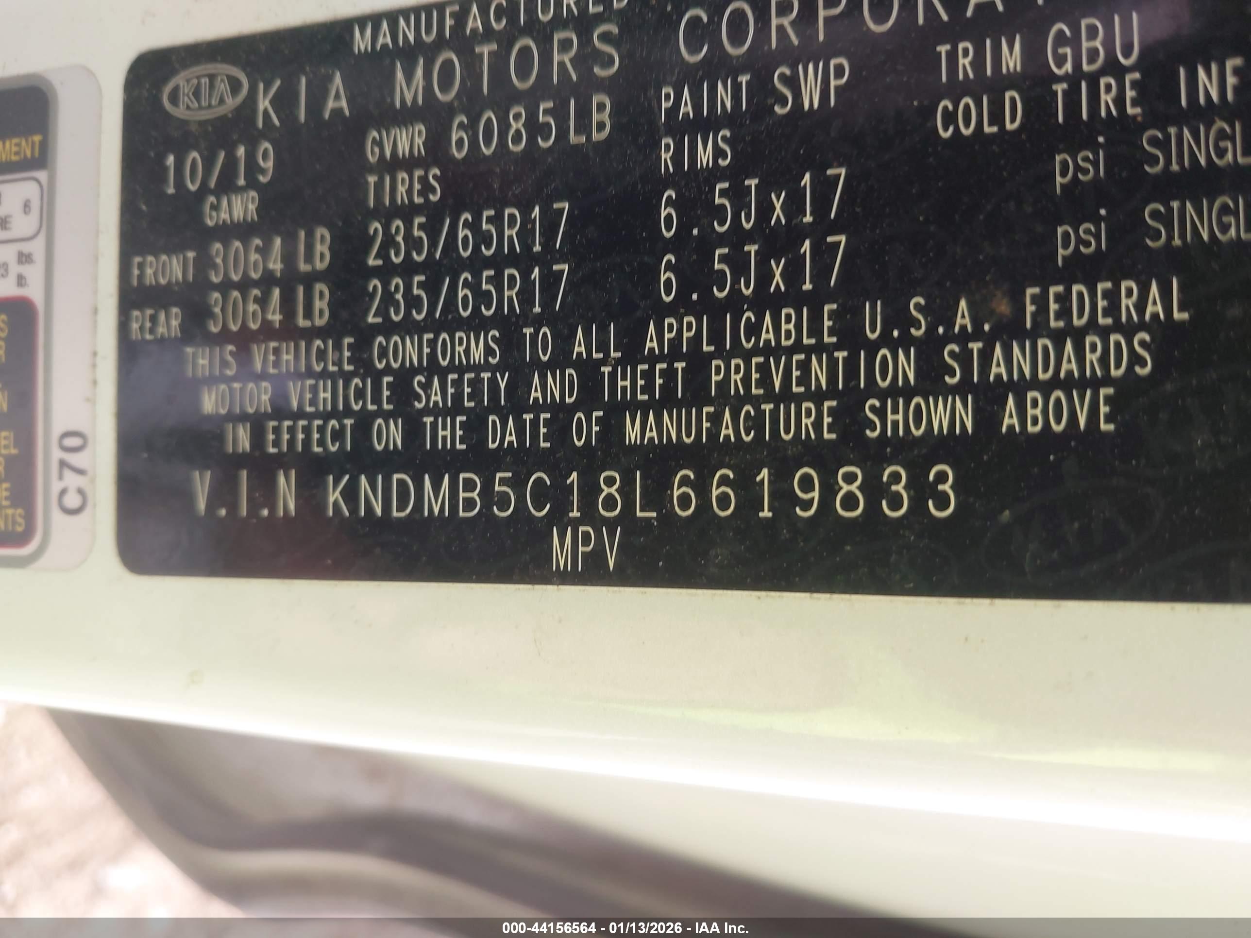 KIA SEDONA image 9