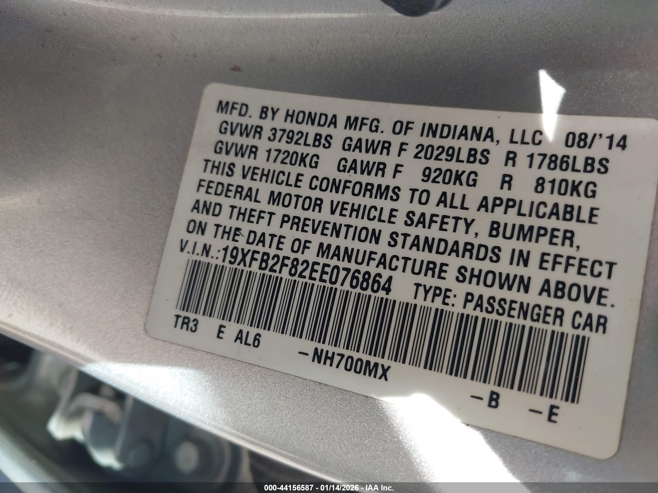 HONDA CIVIC image 9