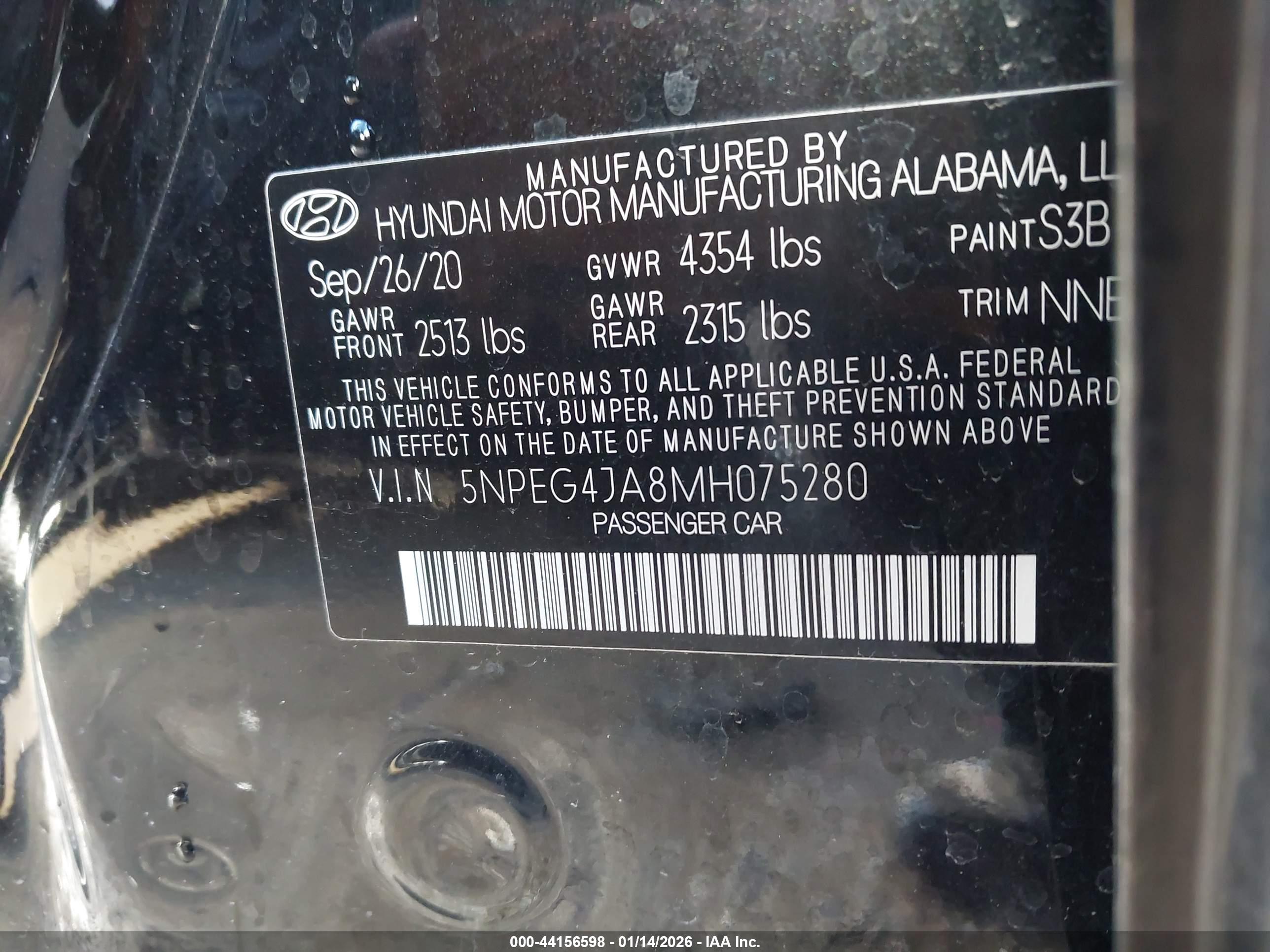 HYUNDAI SONATA image 9