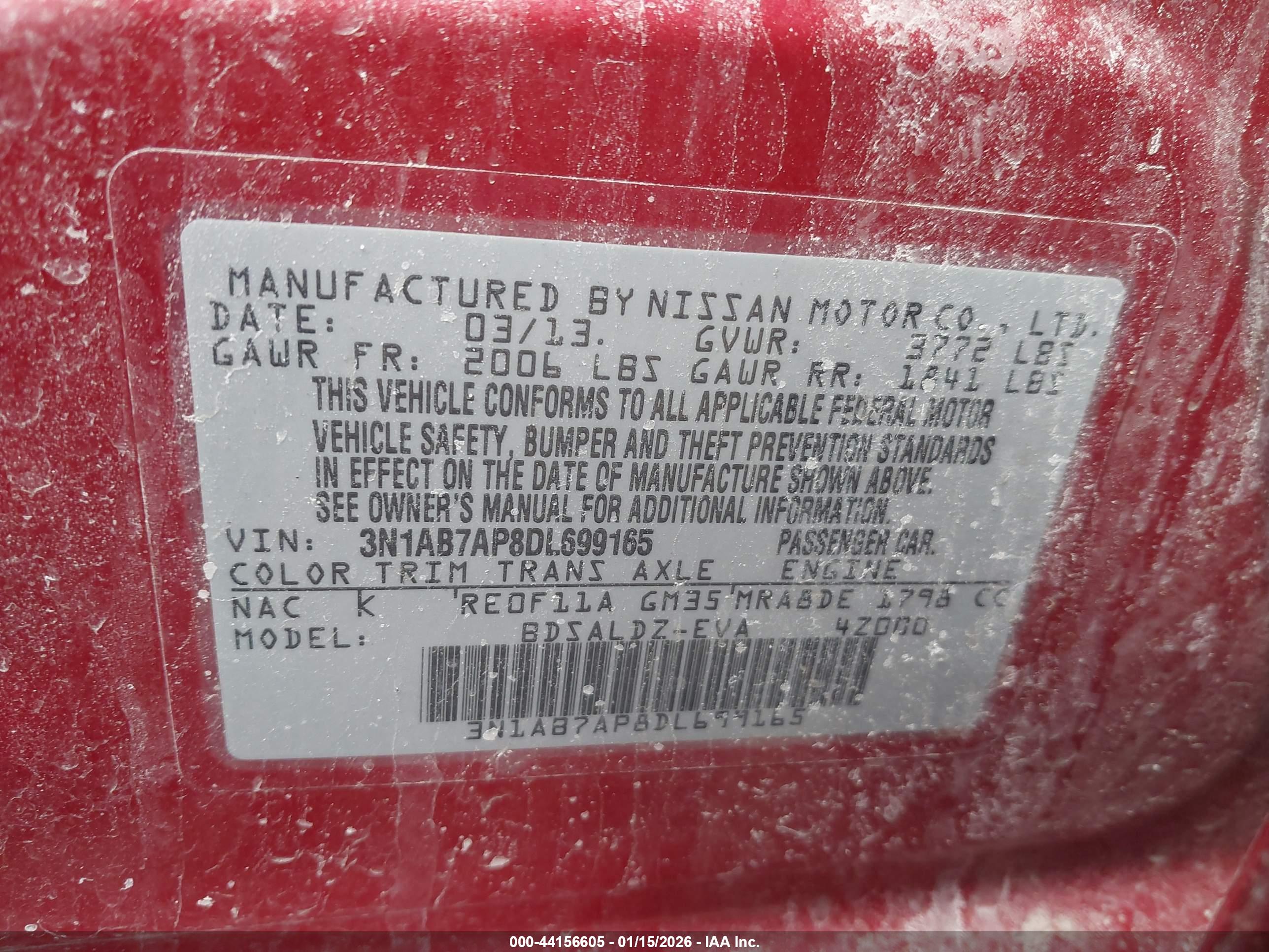 NISSAN SENTRA image 9