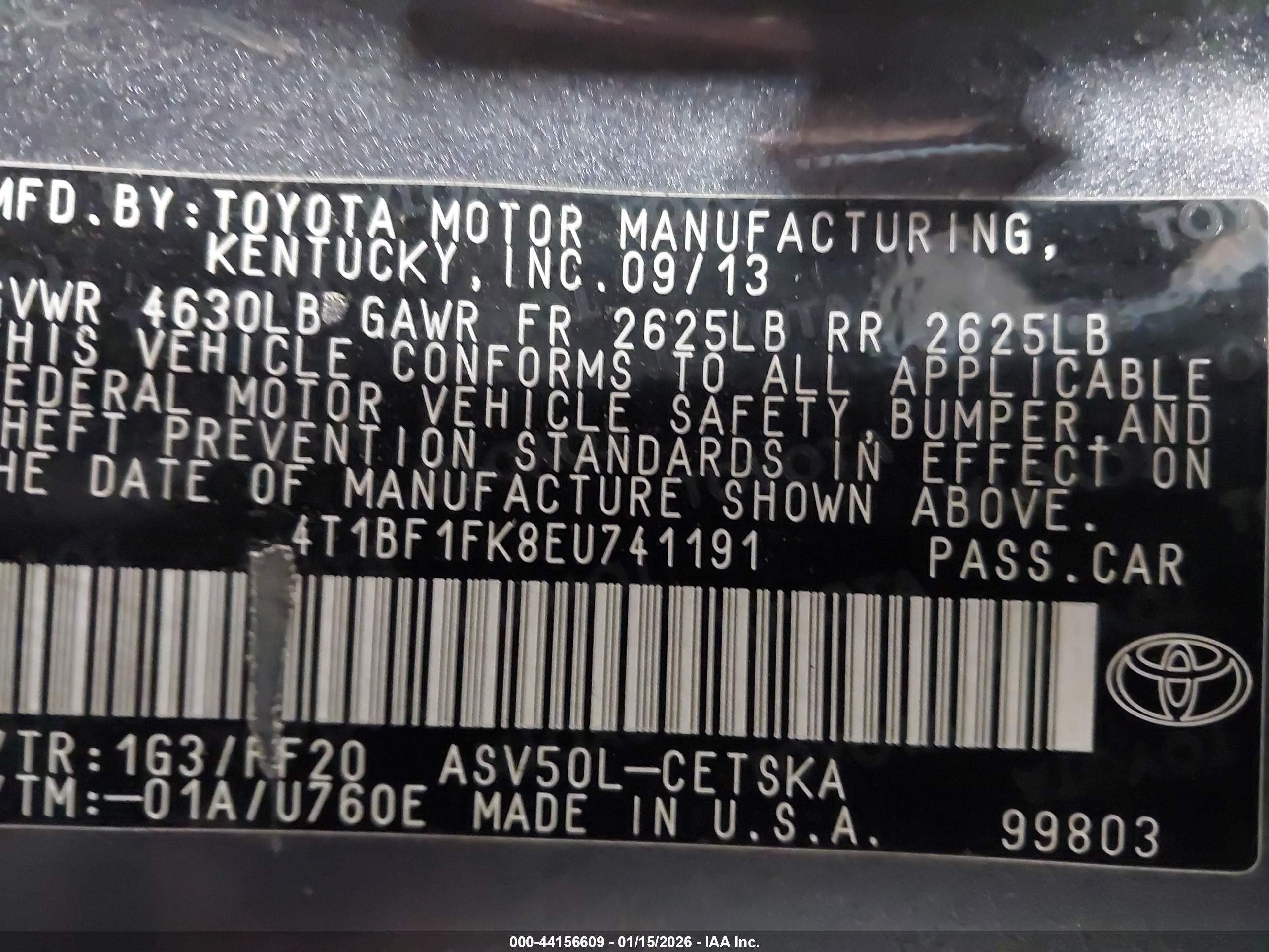 TOYOTA CAMRY image 9