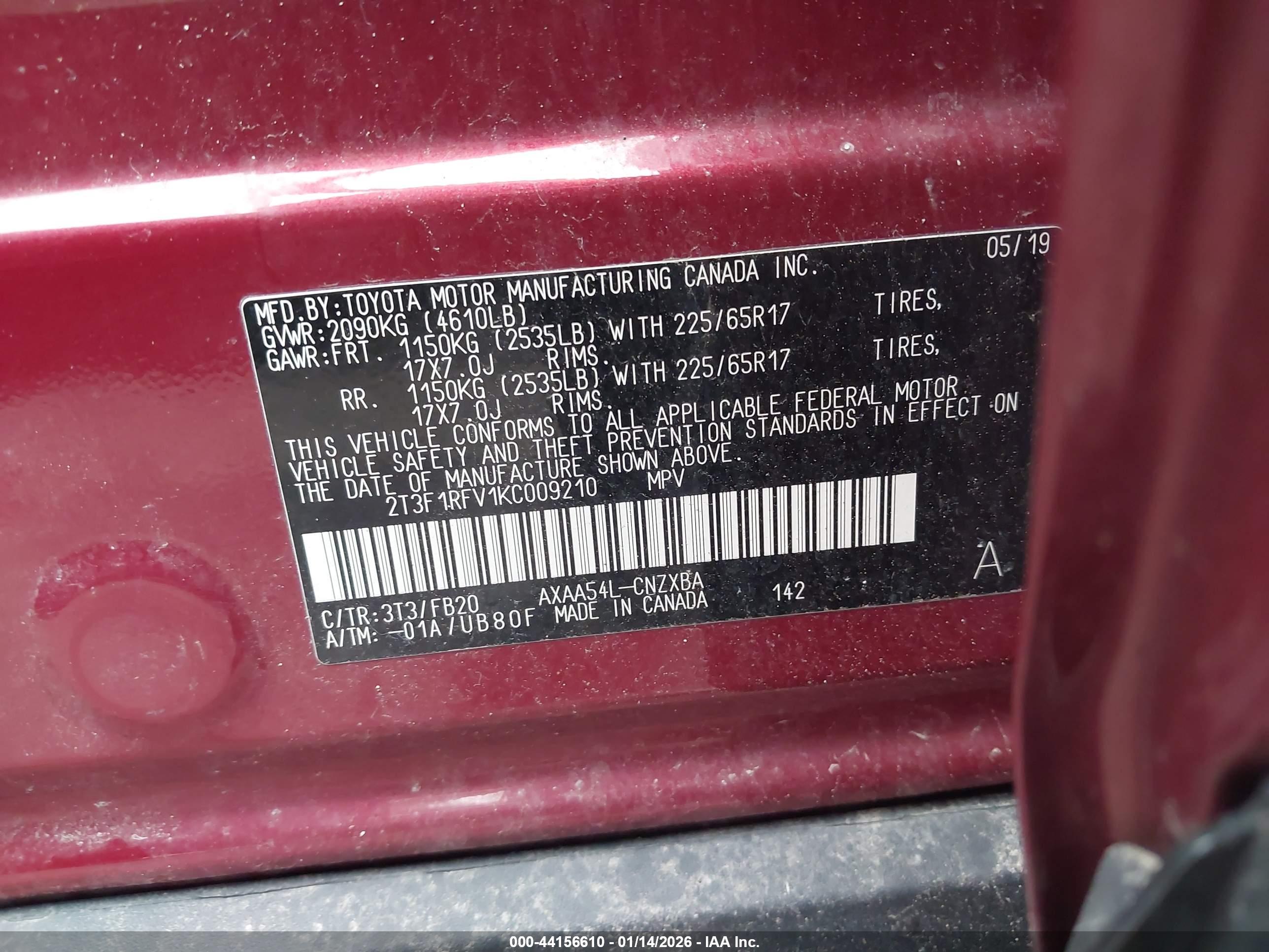 TOYOTA RAV4 image 9