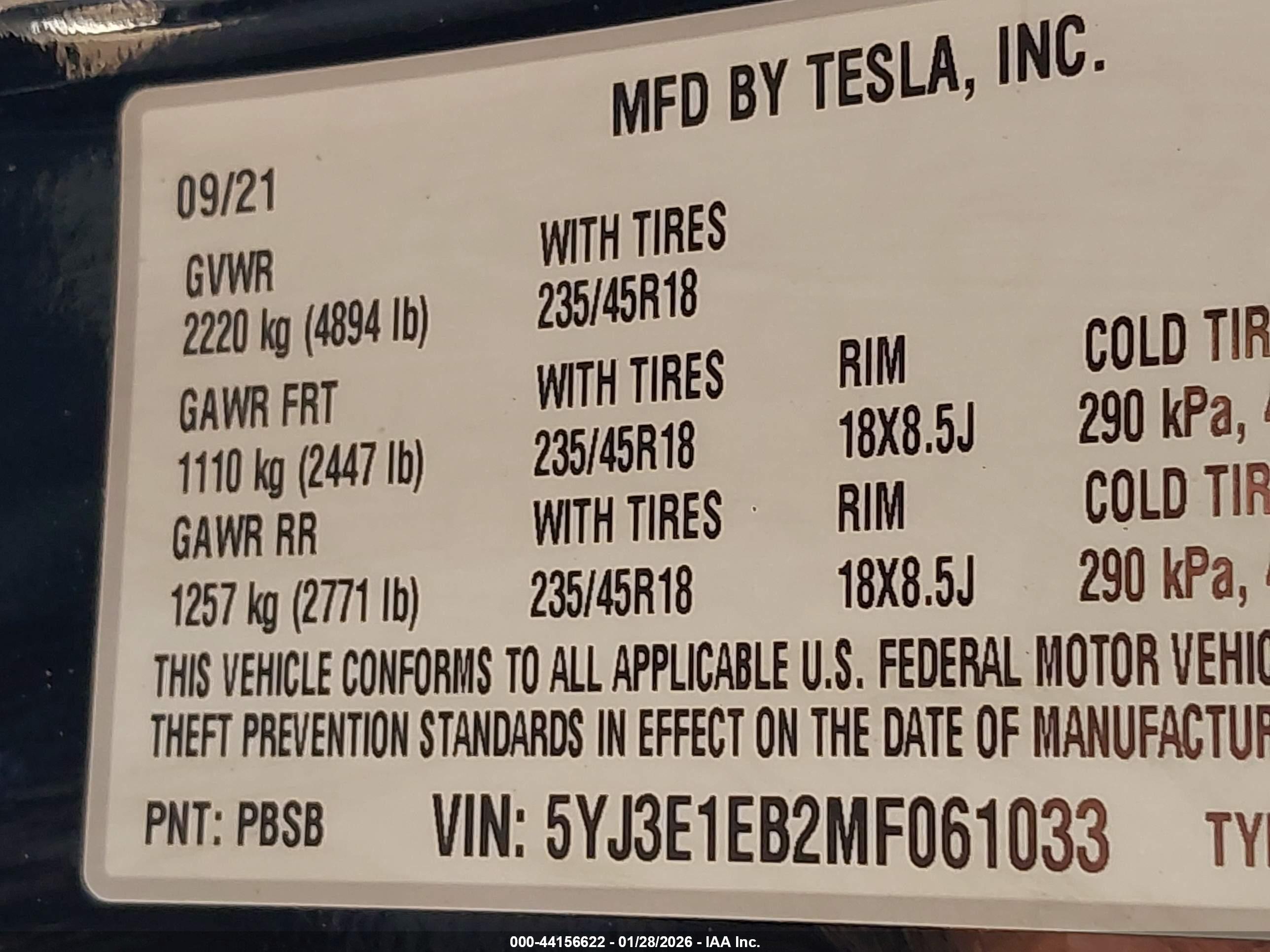 TESLA MODEL image 9