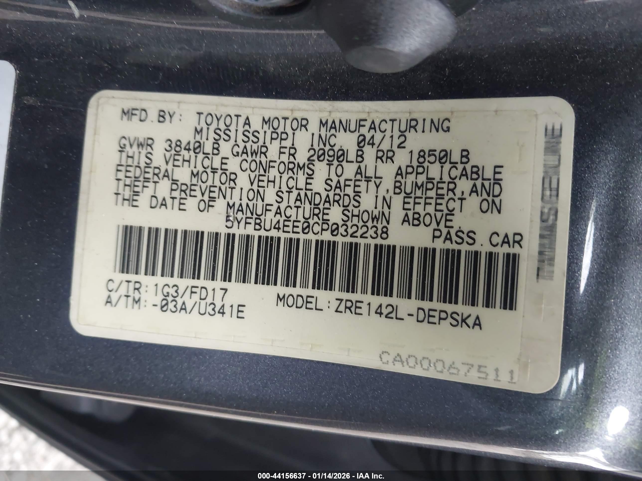 TOYOTA COROLLA image 9