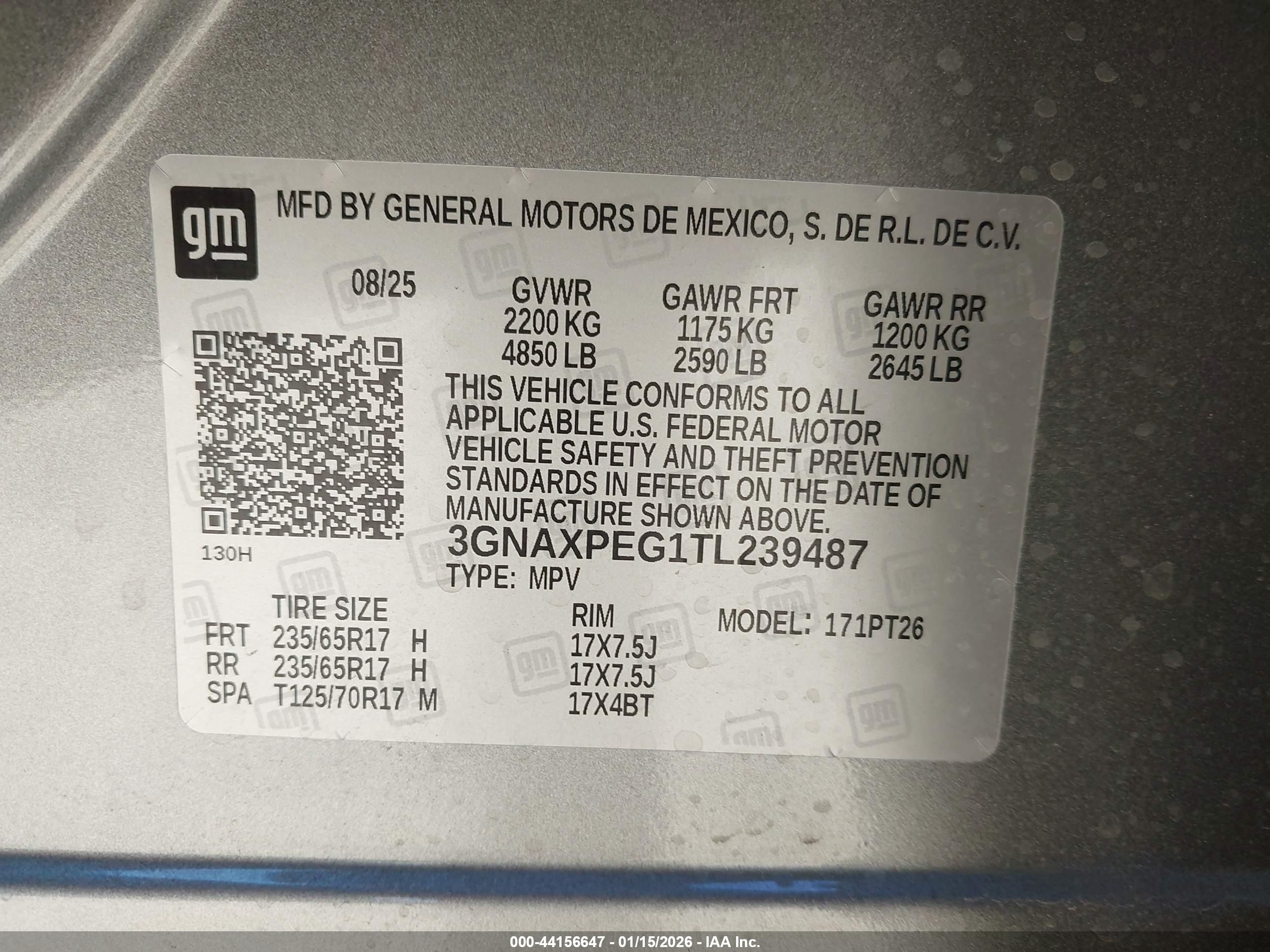 CHEVROLET EQUINOX image 9