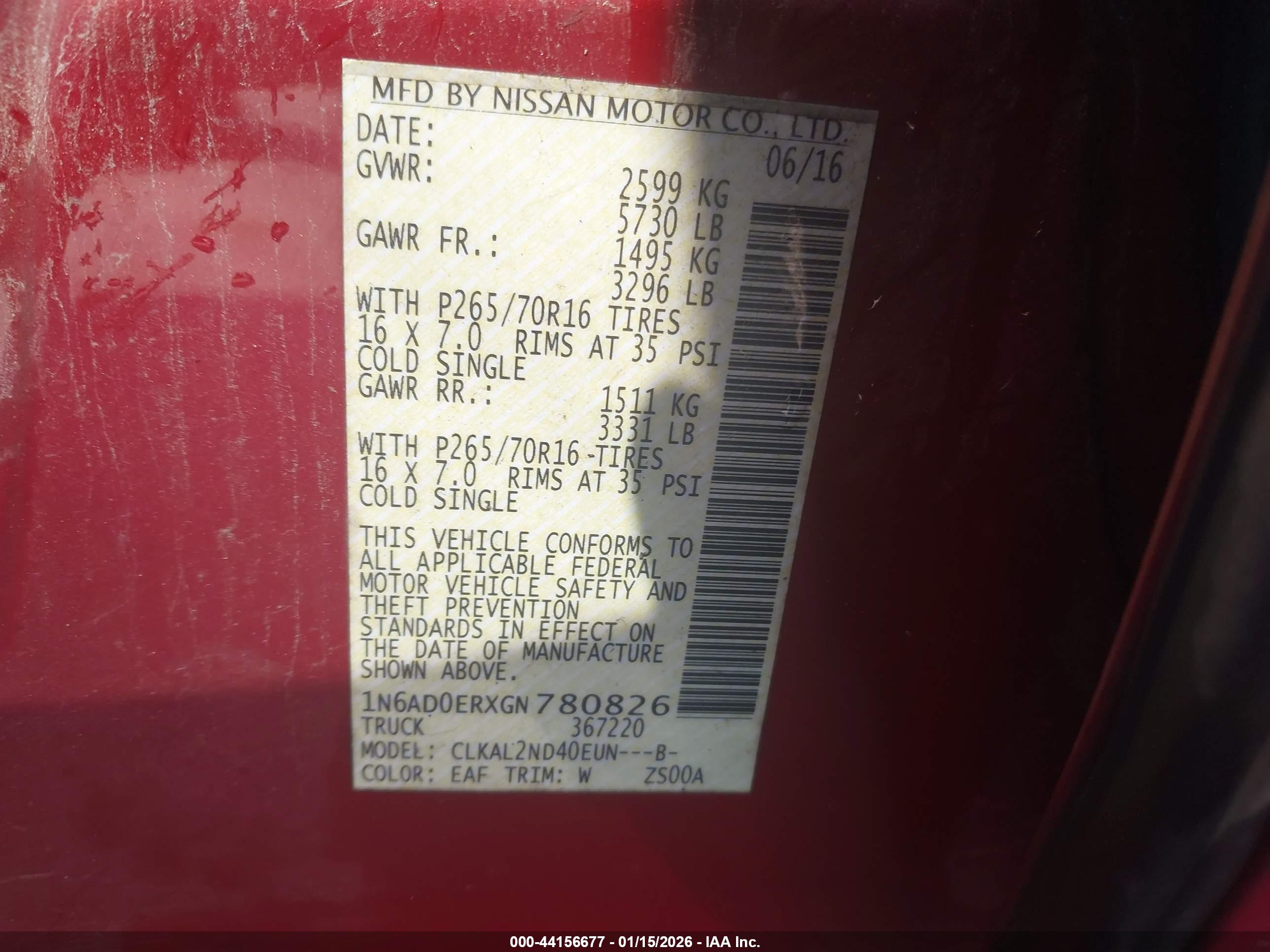 NISSAN FRONTIER image 9