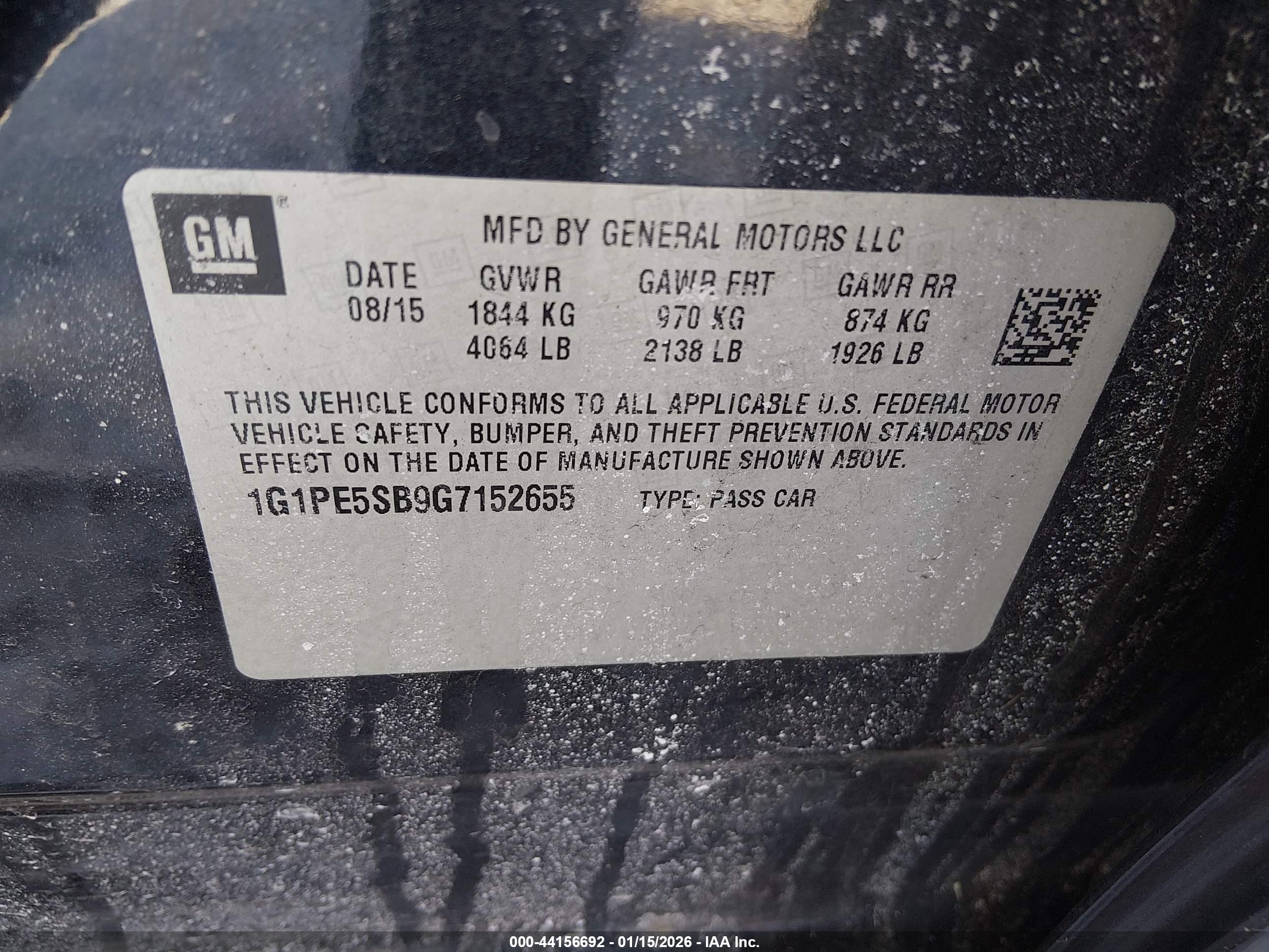 CHEVROLET CRUZE image 9