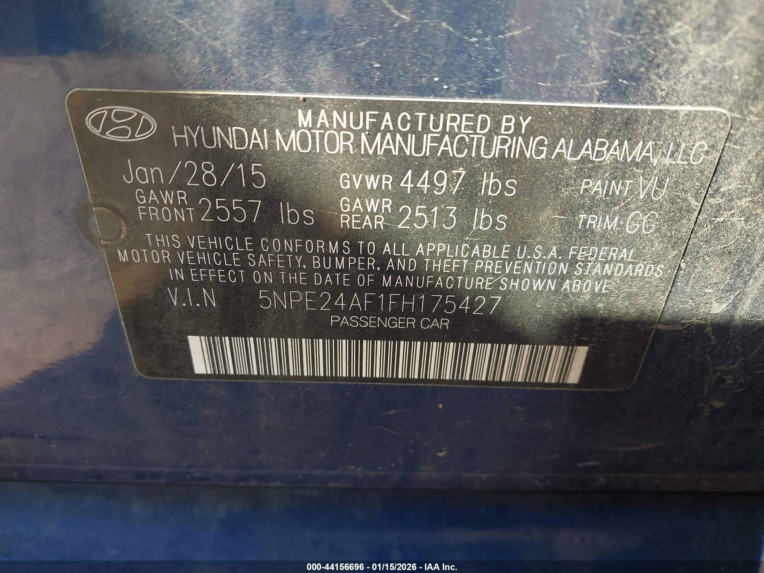 HYUNDAI SONATA image 9