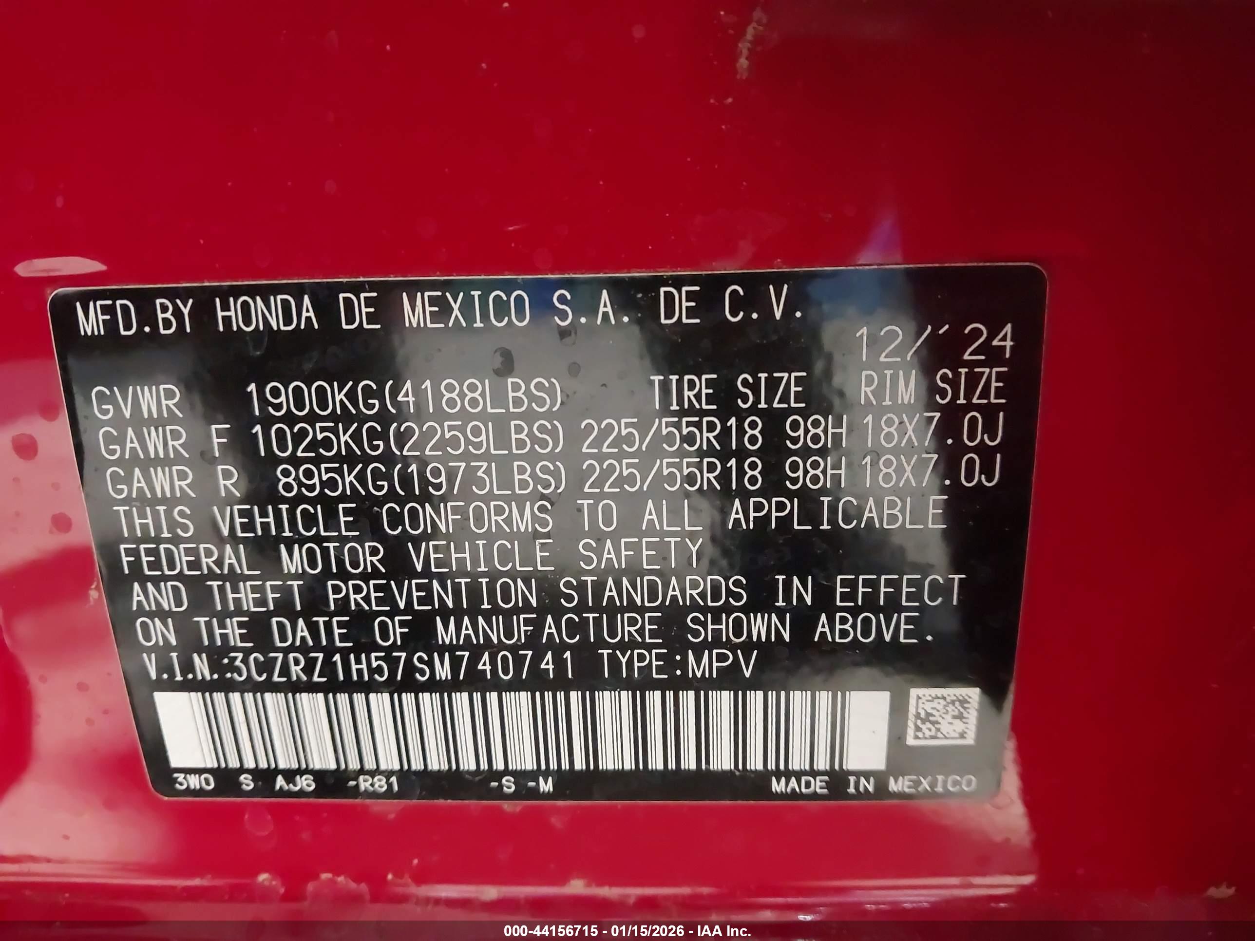 HONDA HR-V image 9