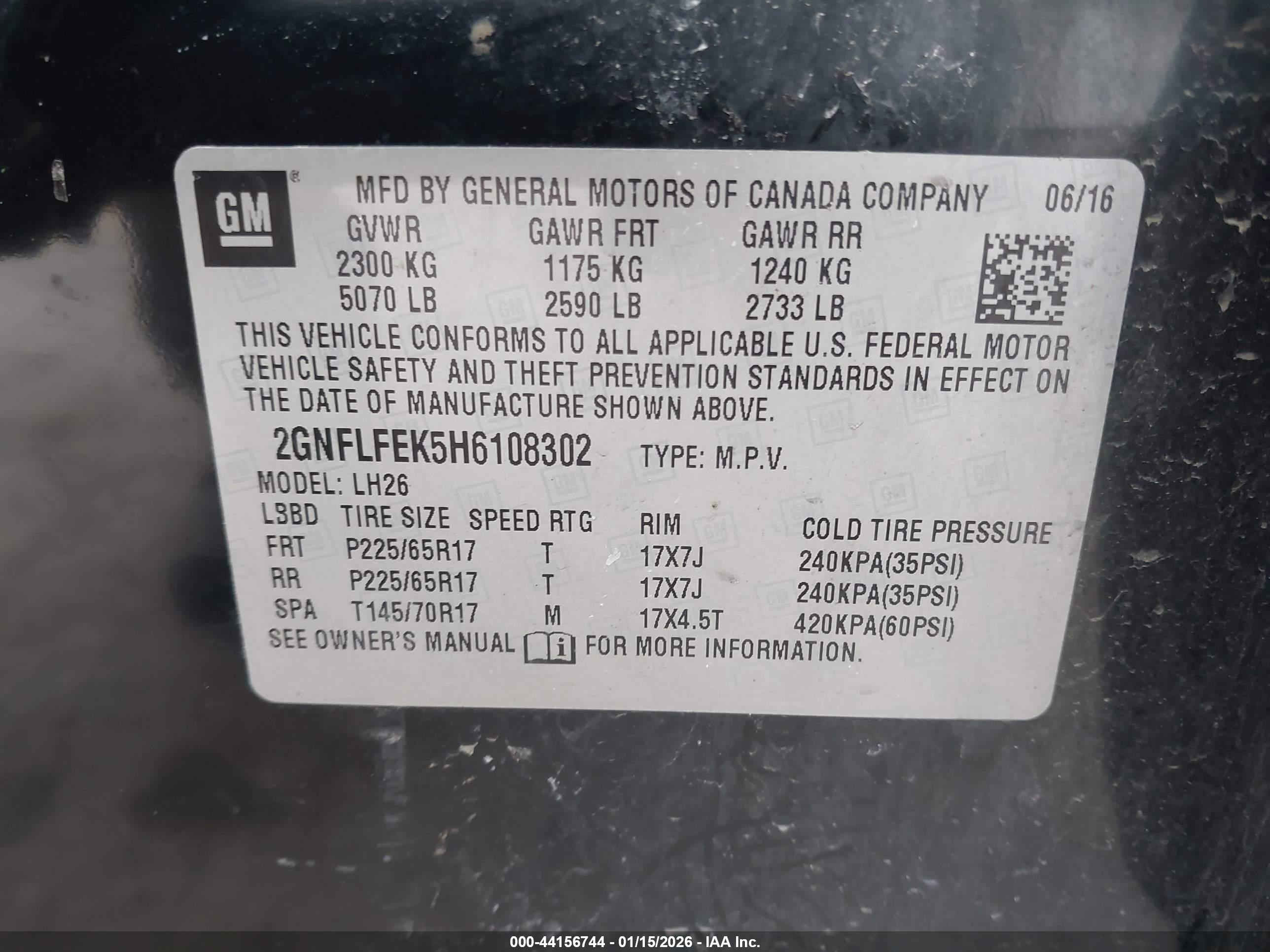 CHEVROLET EQUINOX image 9