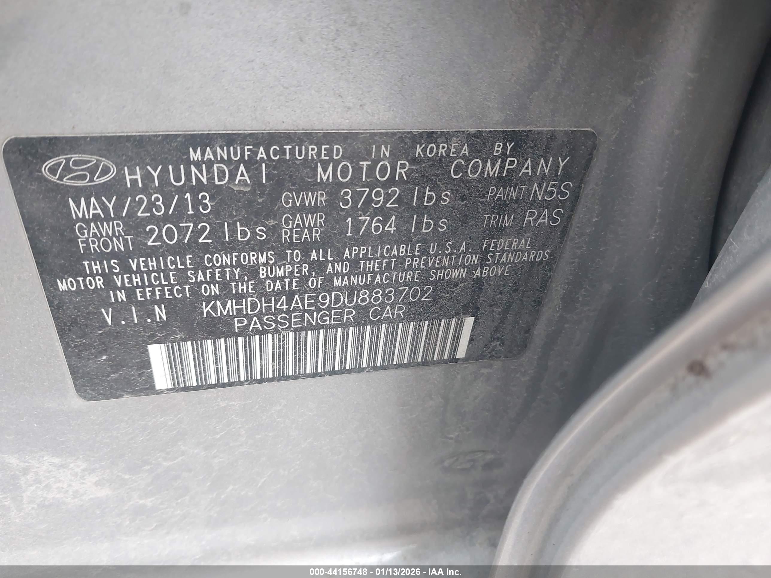 HYUNDAI ELANTRA image 9