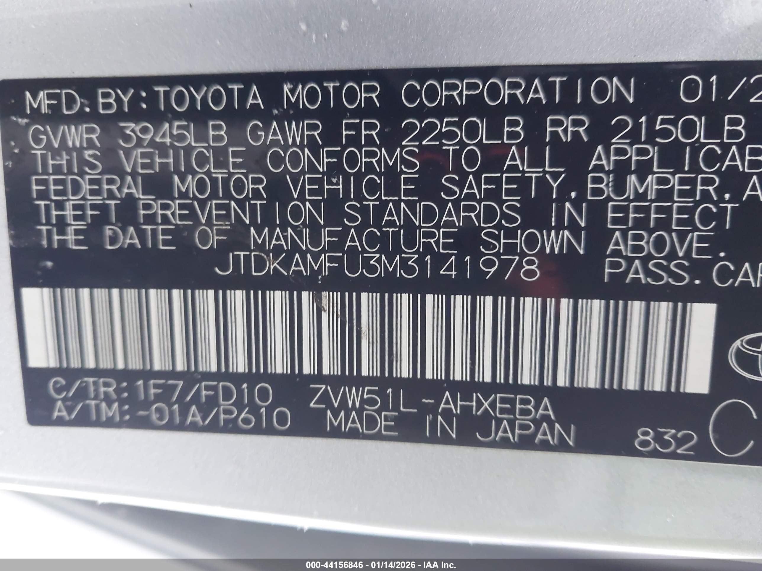 TOYOTA PRIUS image 9