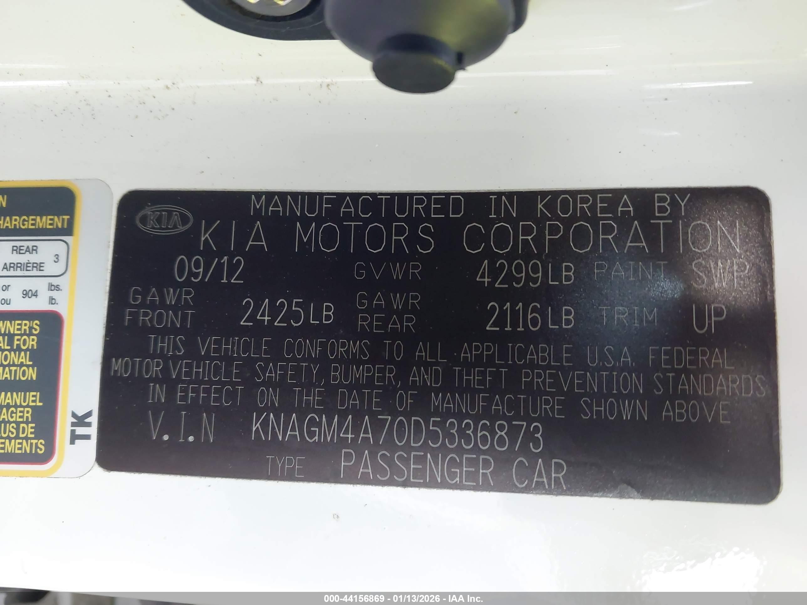 KIA OPTIMA image 9