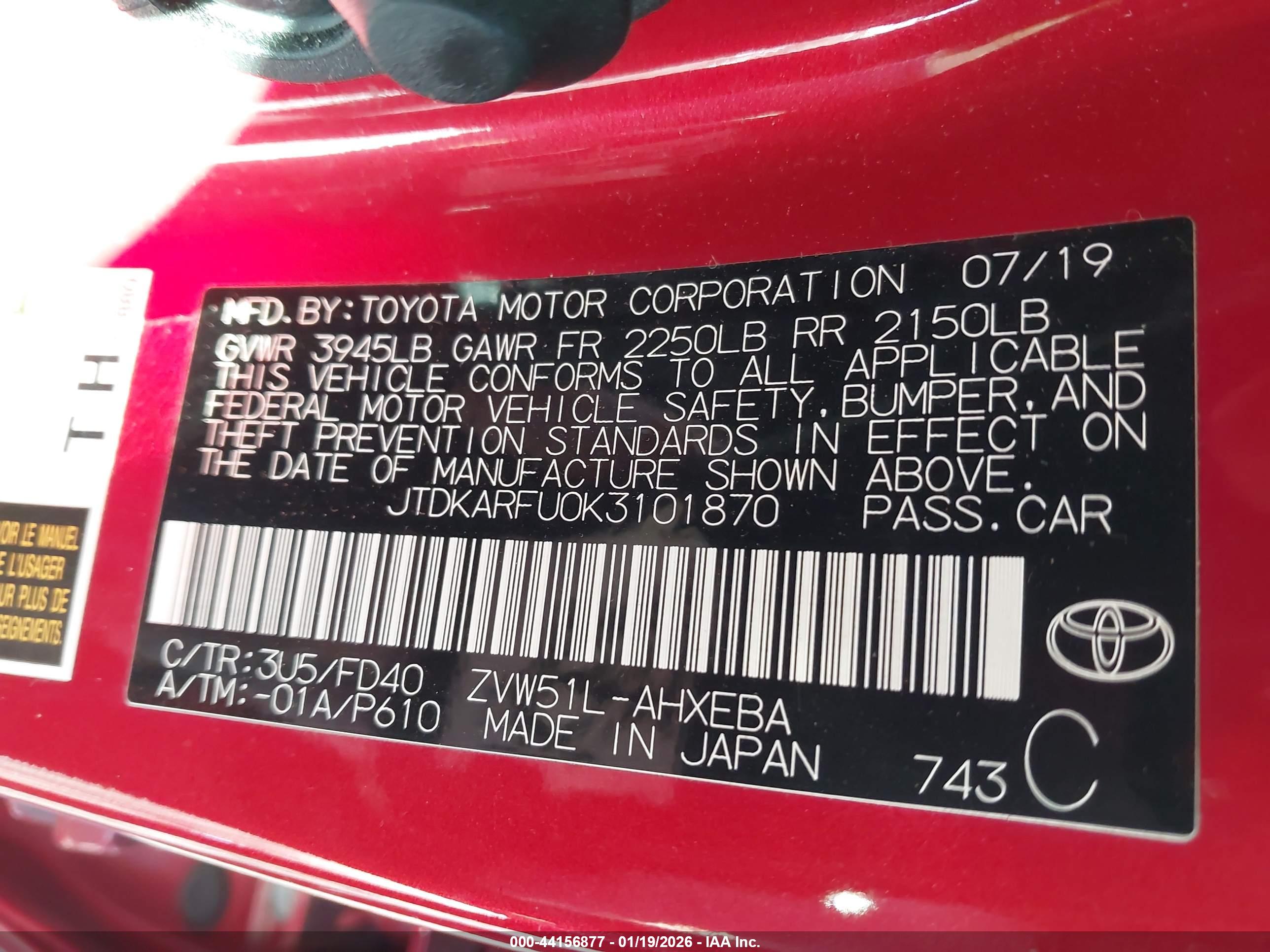 TOYOTA PRIUS image 9