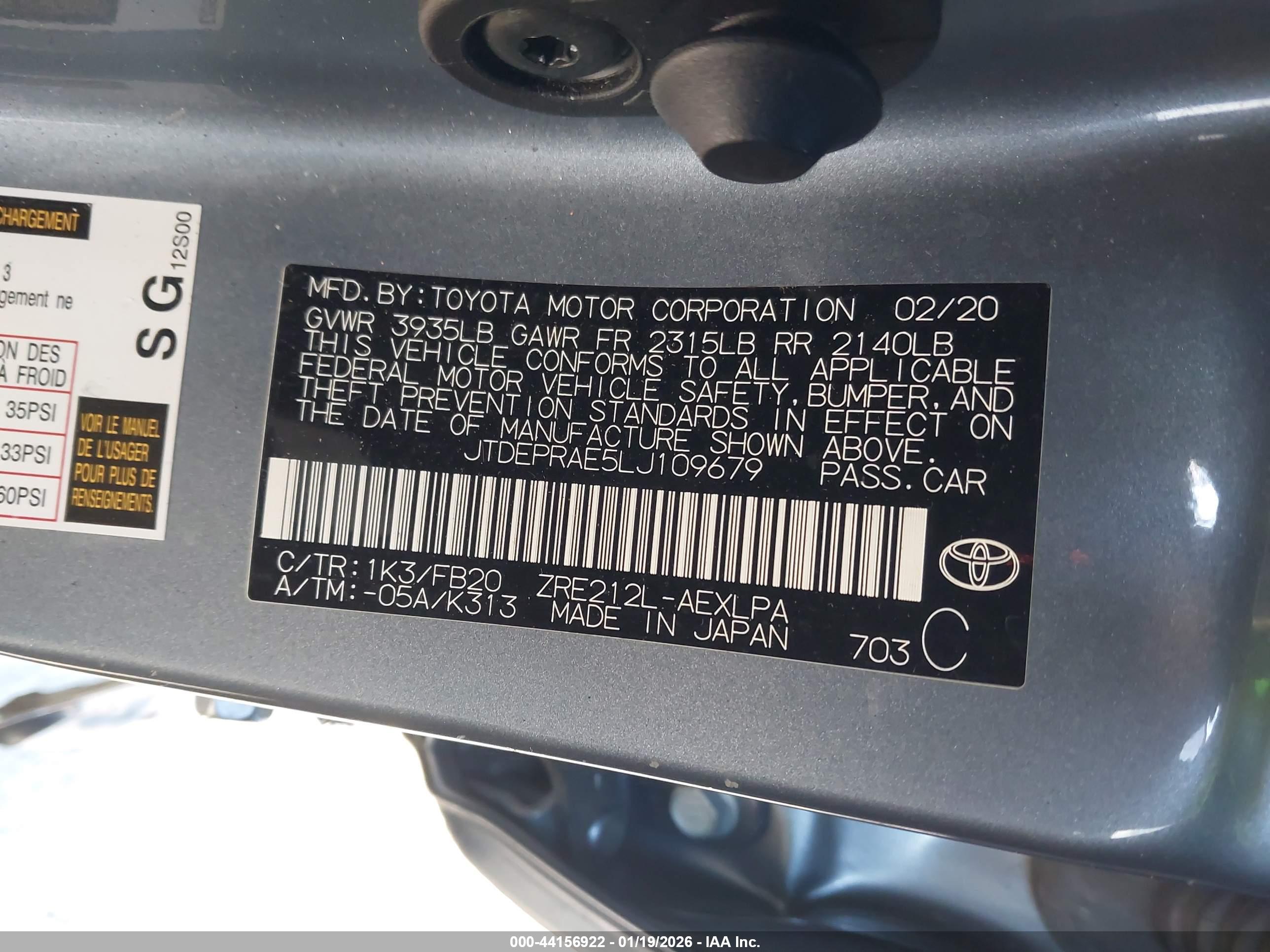 TOYOTA COROLLA image 9