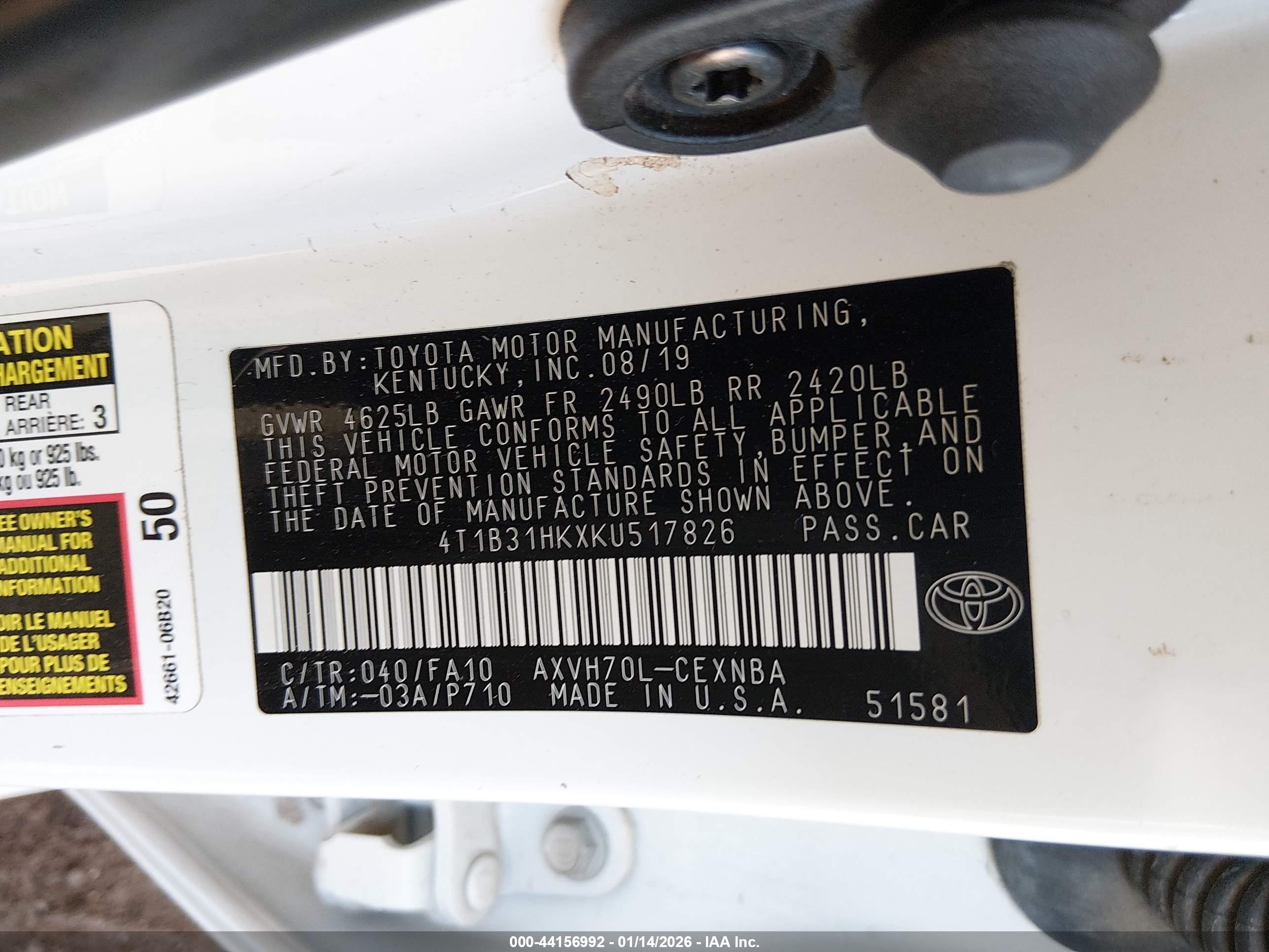 TOYOTA CAMRY image 9
