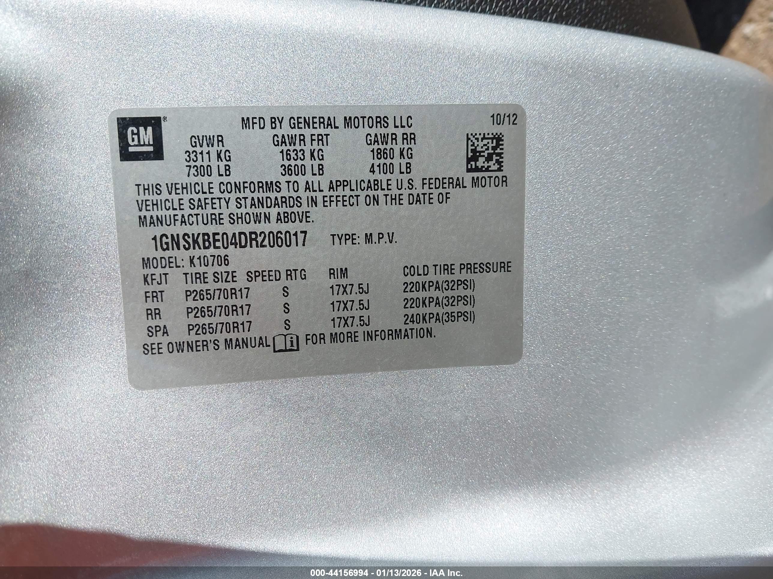 CHEVROLET TAHOE image 9