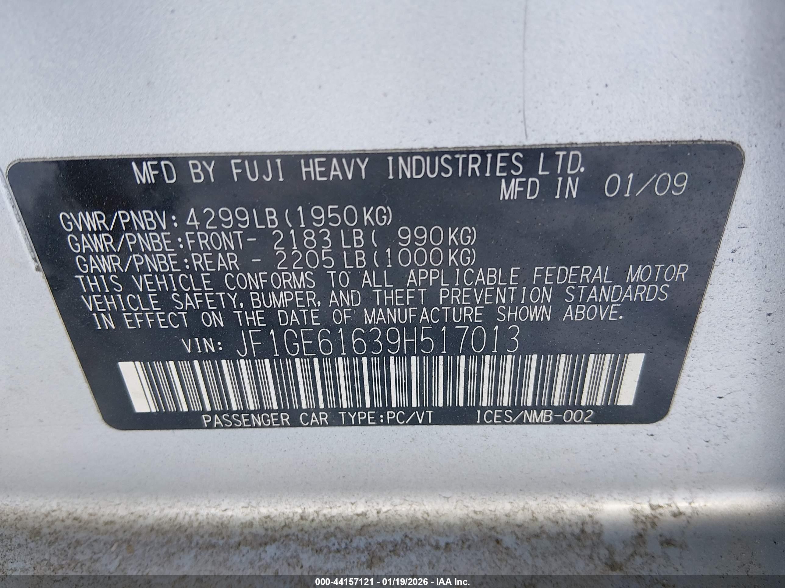 SUBARU IMPREZA image 9