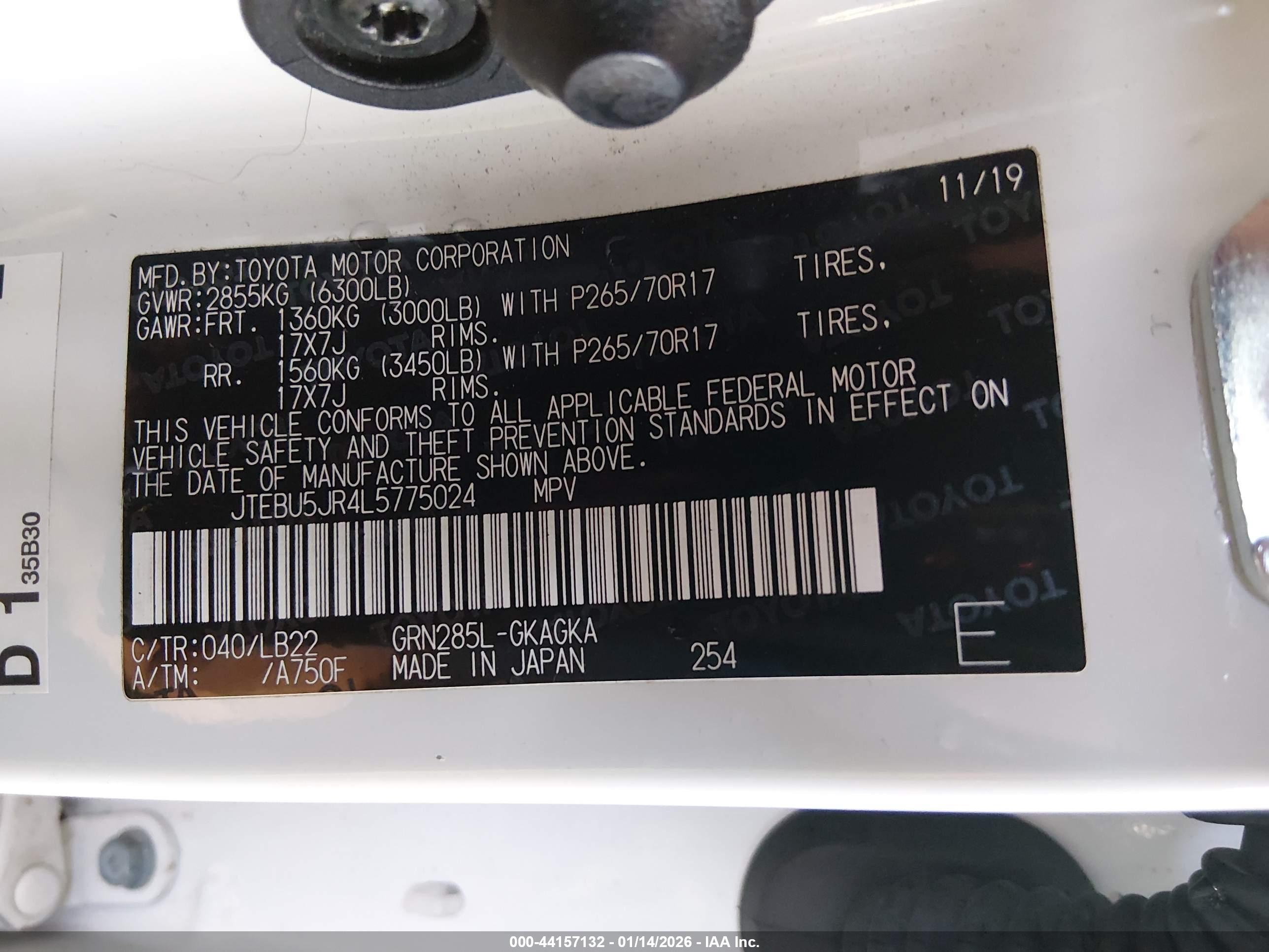 TOYOTA 4RUNNER image 9