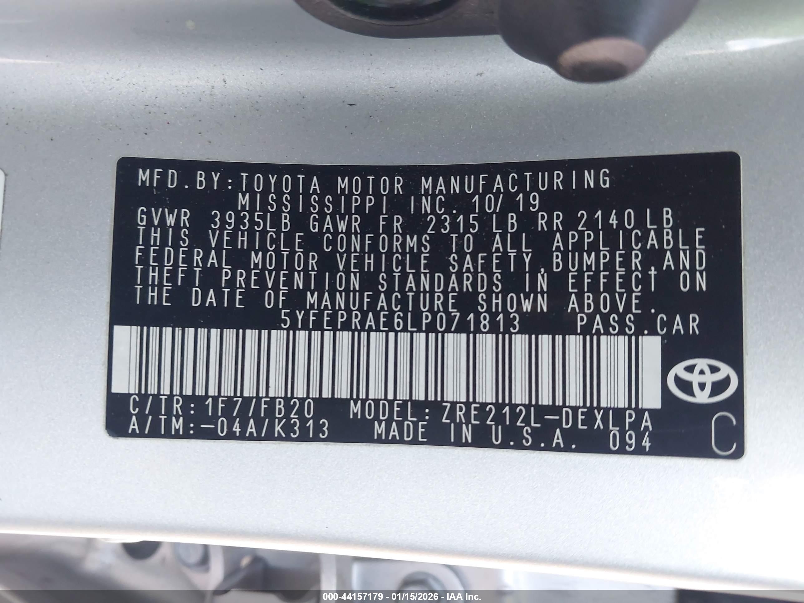 TOYOTA COROLLA image 9