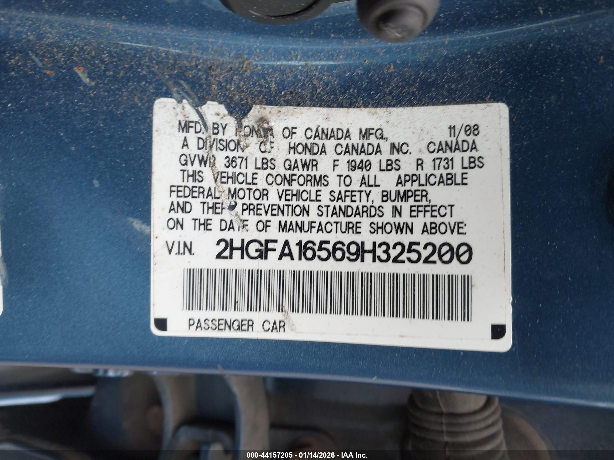 HONDA CIVIC image 9