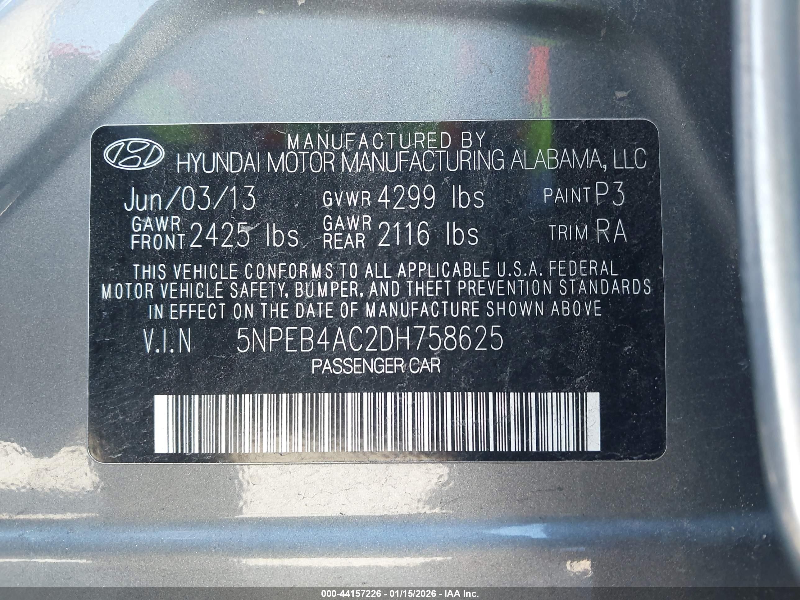 HYUNDAI SONATA image 9