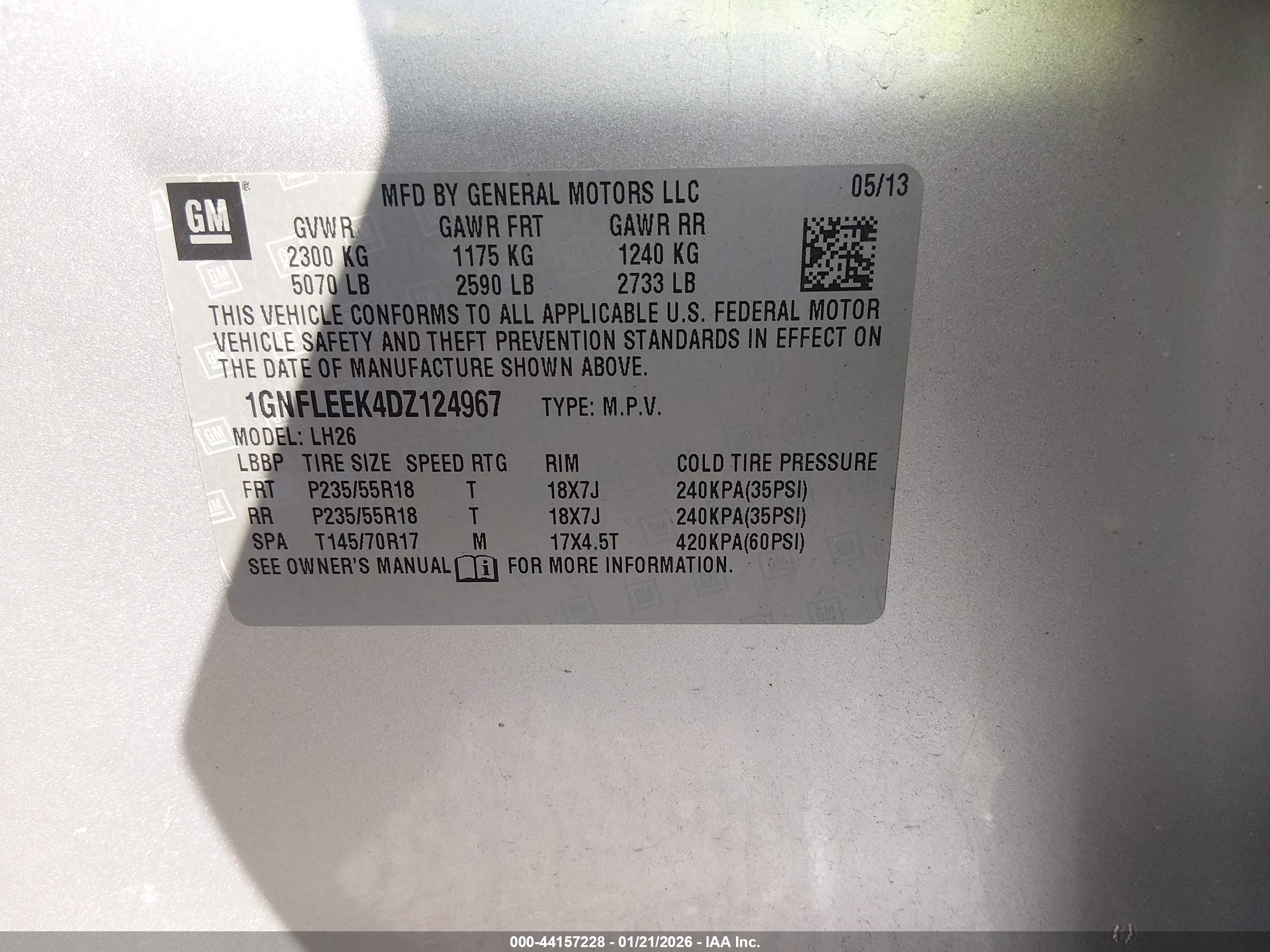 CHEVROLET EQUINOX image 9