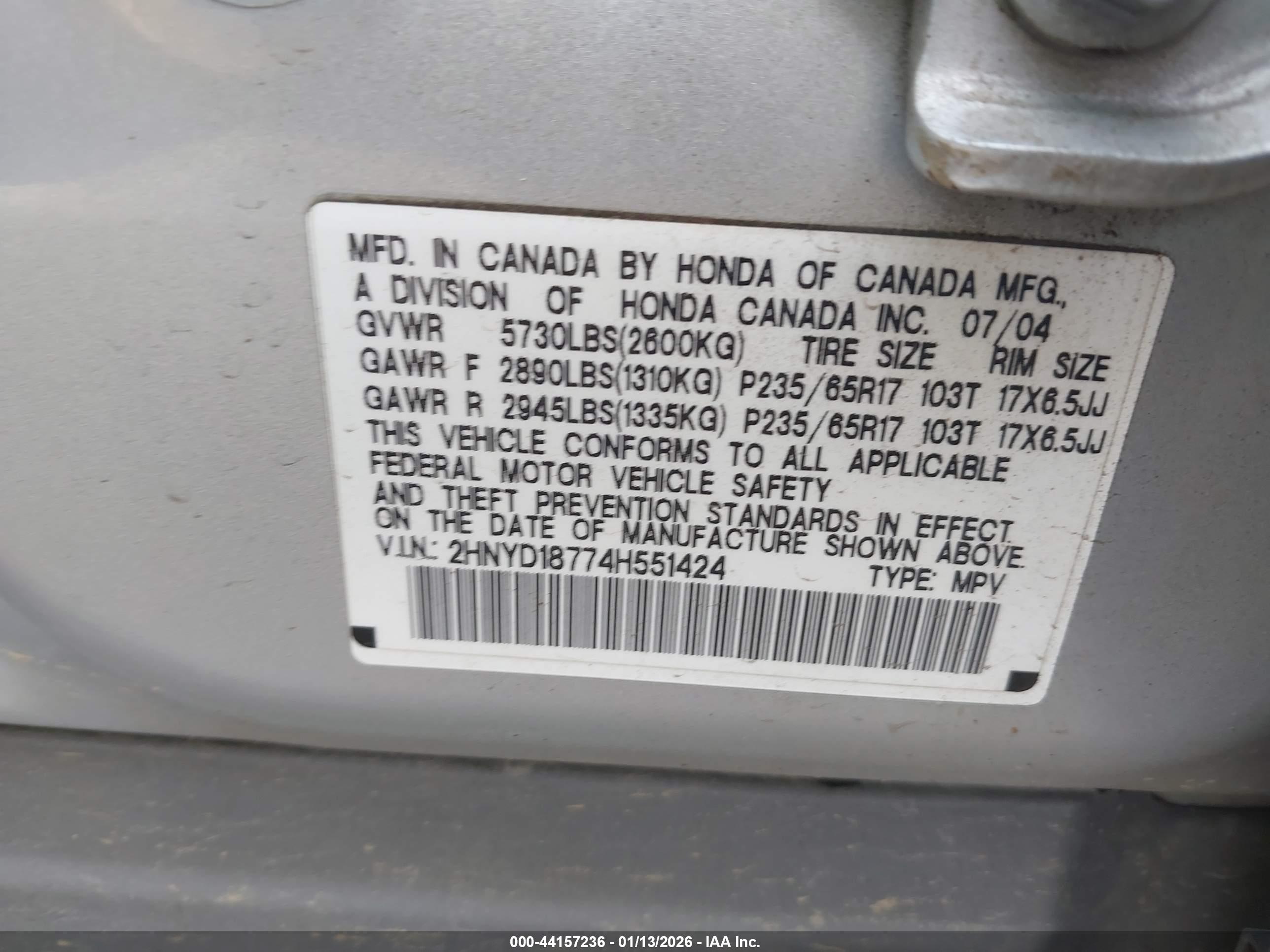 ACURA MDX image 9