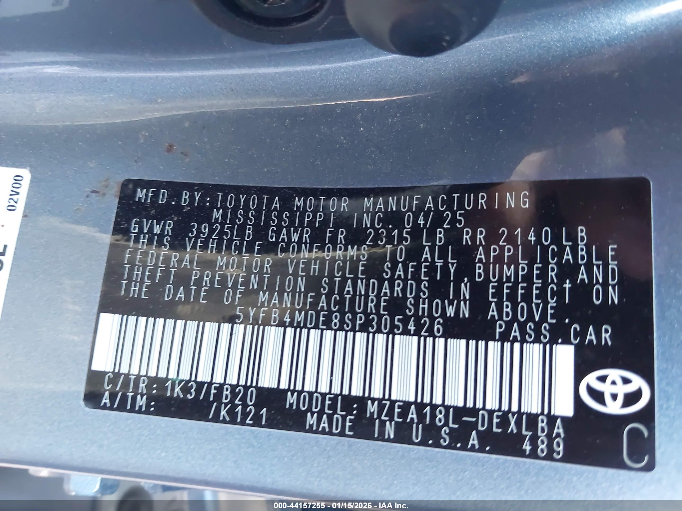 TOYOTA COROLLA image 9