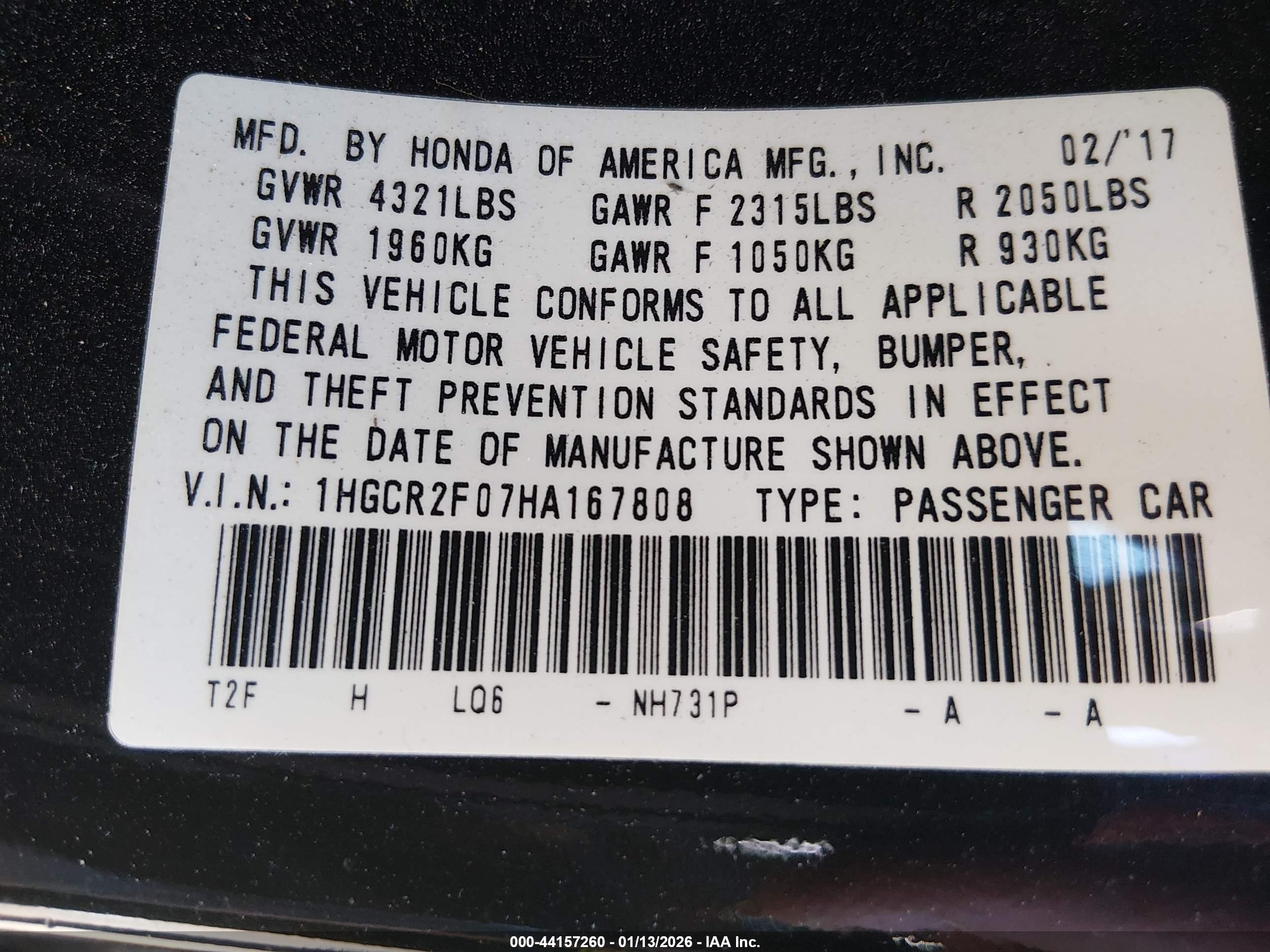 HONDA ACCORD image 9