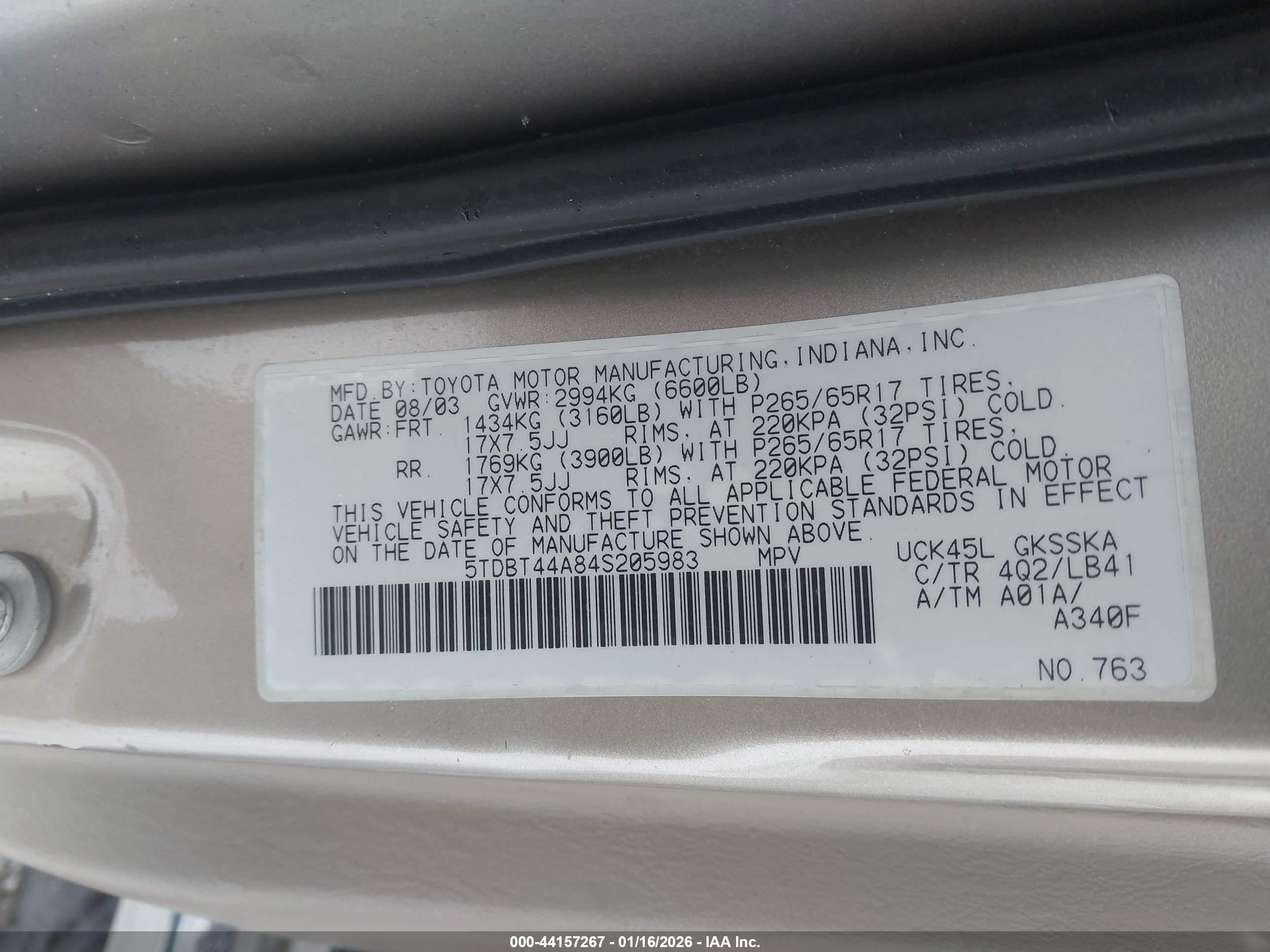 TOYOTA SEQUOIA image 9