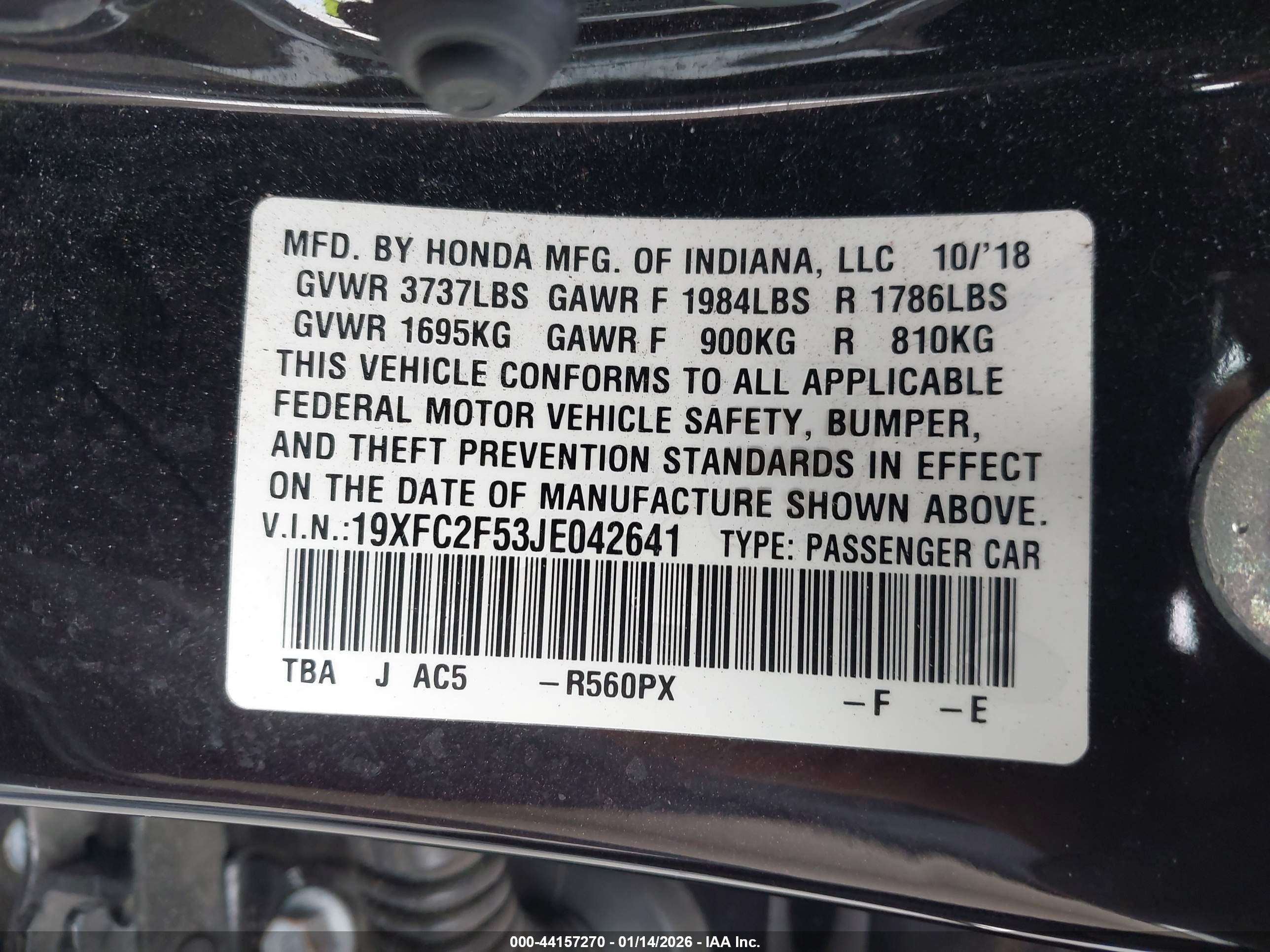 HONDA CIVIC image 9